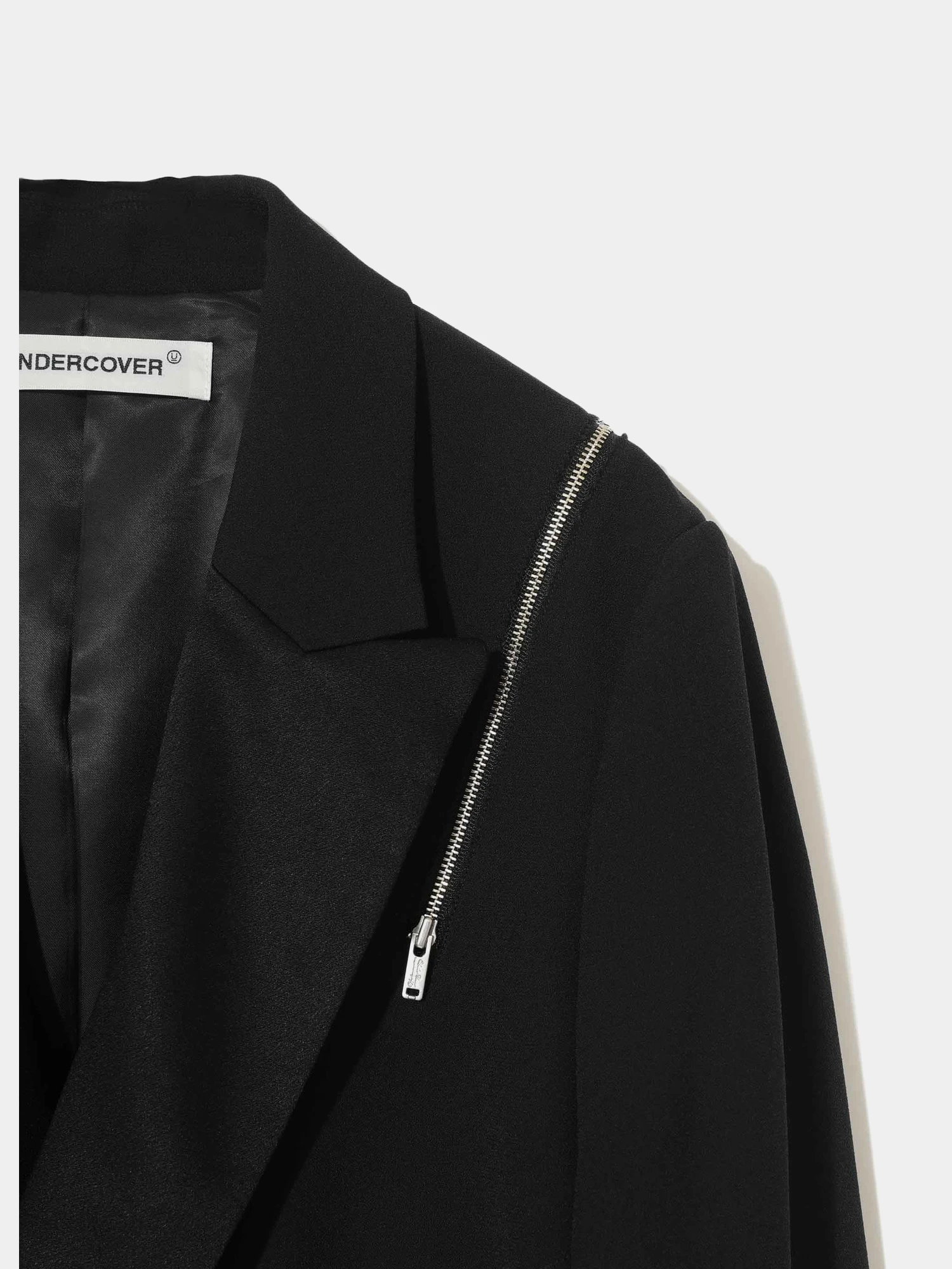 Женский пиджак UNDERCOVER Blend Inside-Out Satin Black