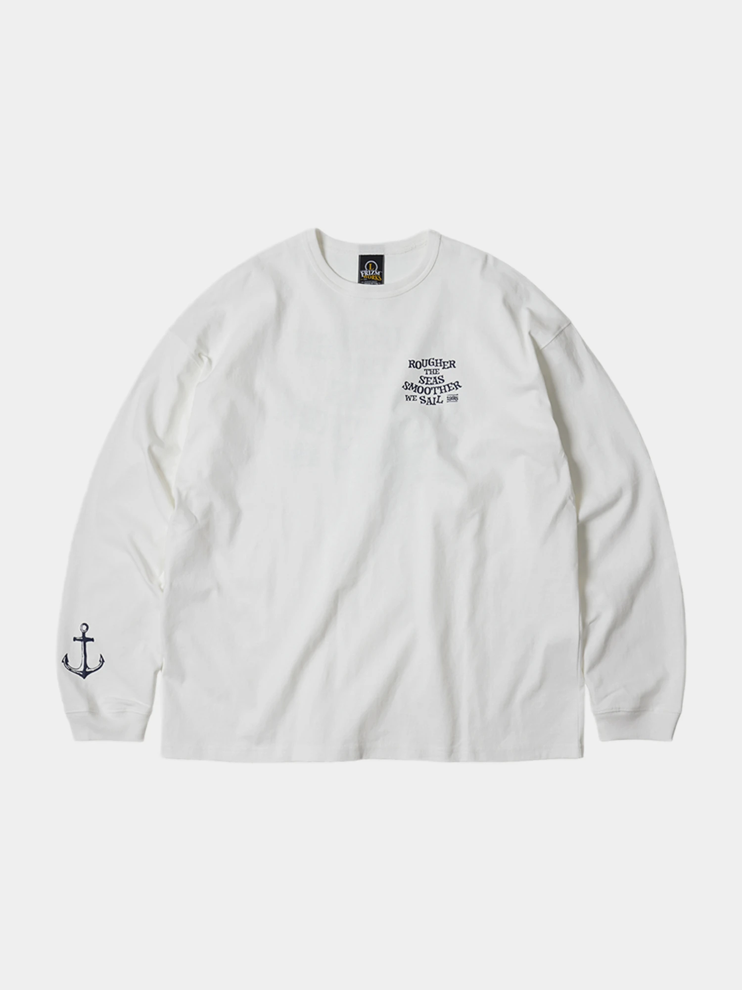 Лонгслив FrizmWORKS Rough Sea Smooth Sail White