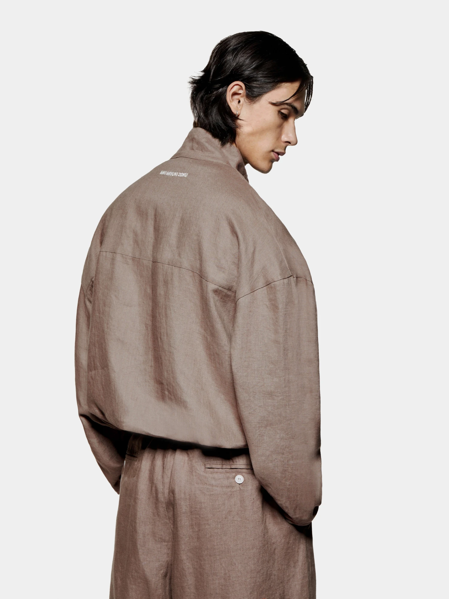 Олимпийка MKI MIYUKI ZOKU Linen Track Mushroom