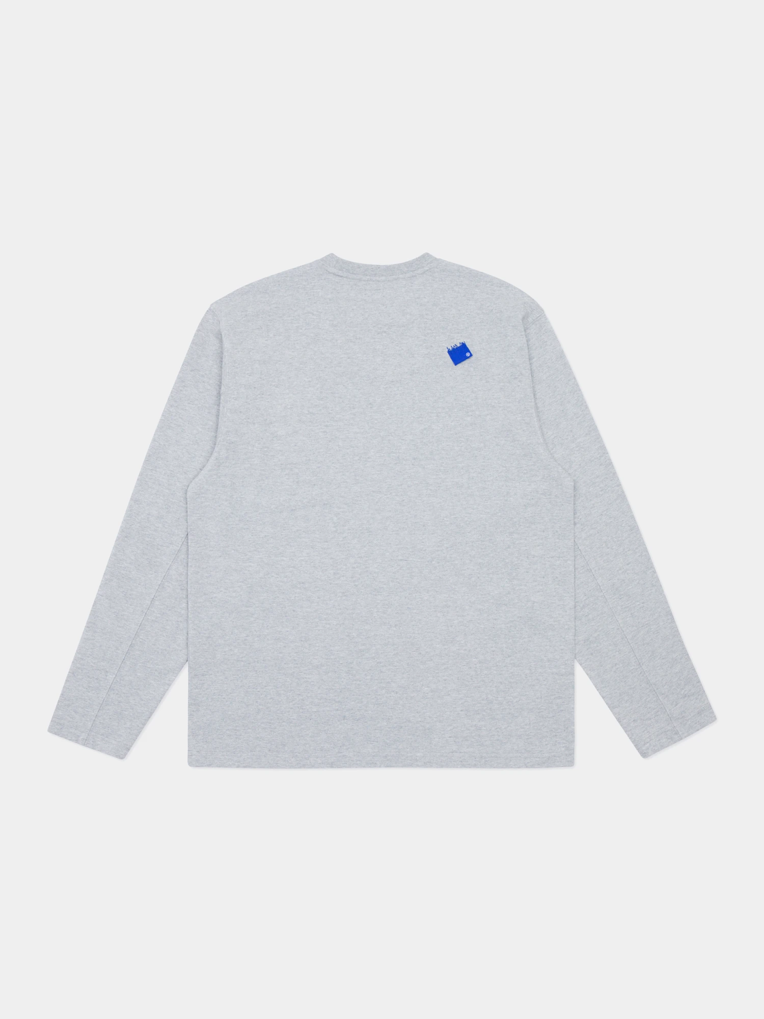 Лонгслив ADERERROR Sig; BL Tag L/S 01 Grey