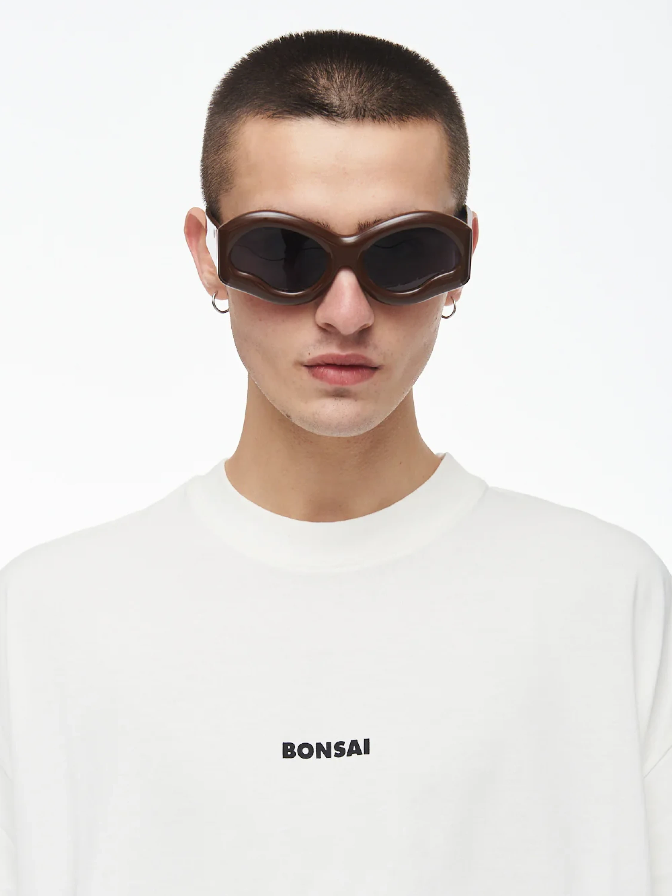Футболка BONSAI Oversize Classic Logo Off-White