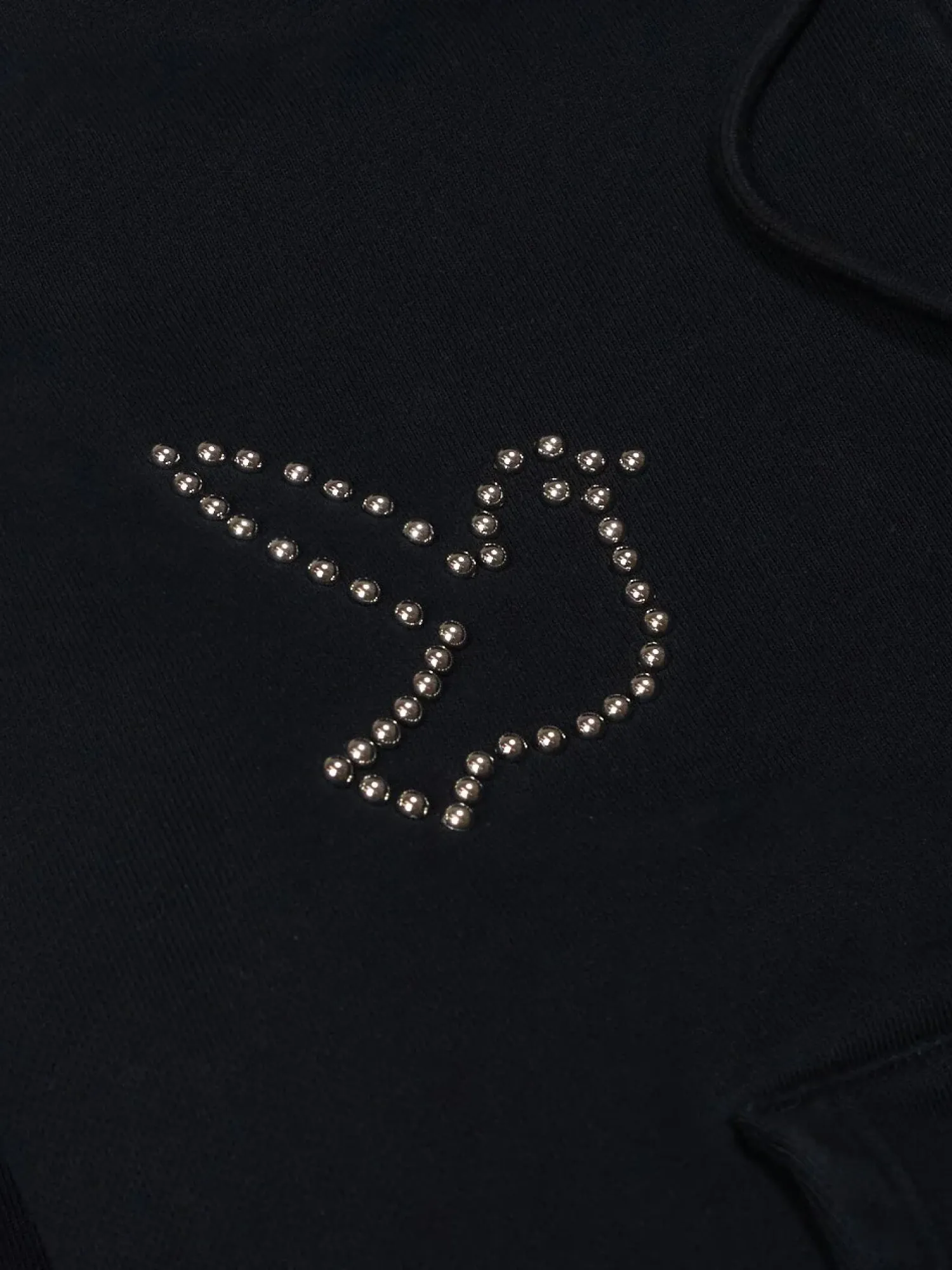 Зип-худи KidSuper Dove & Eye Studded Black