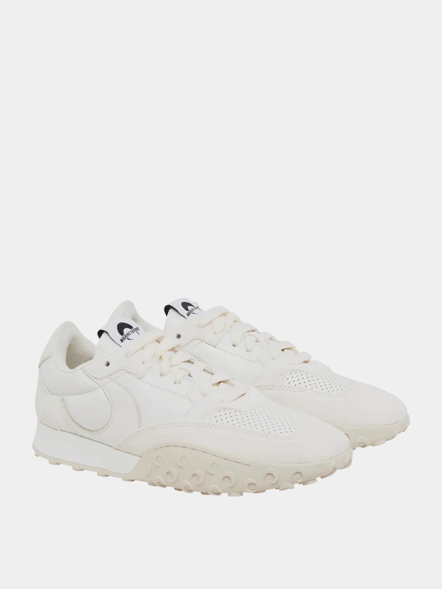 Женские кроссовки Marine Serre MS Rise Leather White