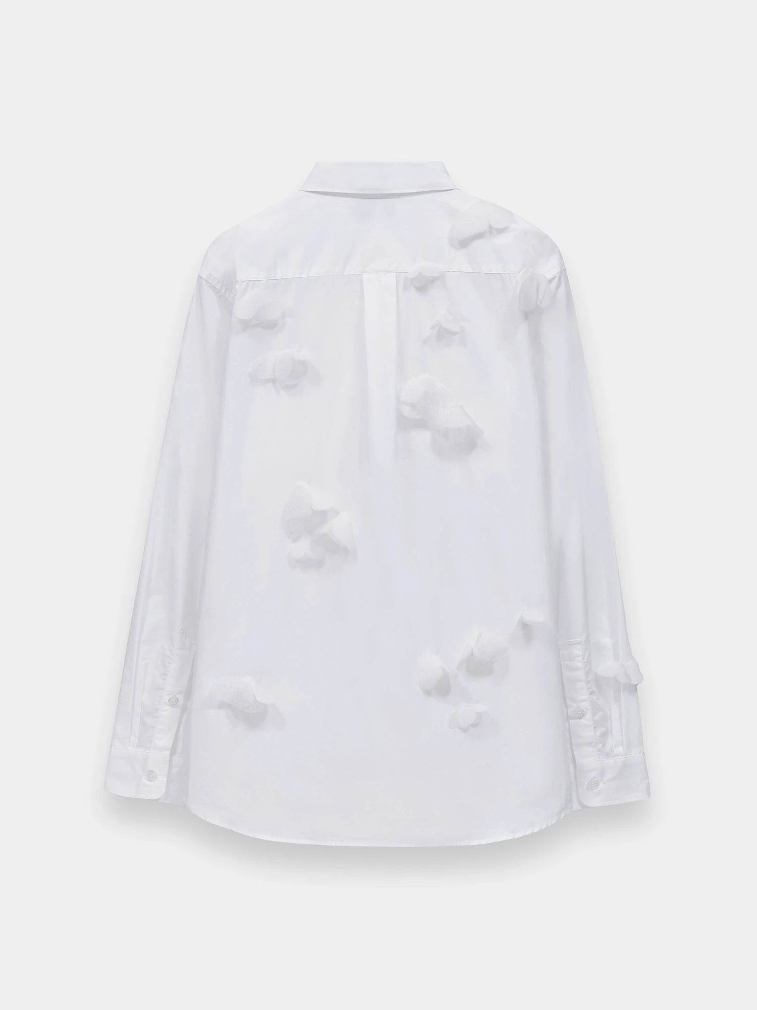 Женская блузка Coperni Organza Butterfly White