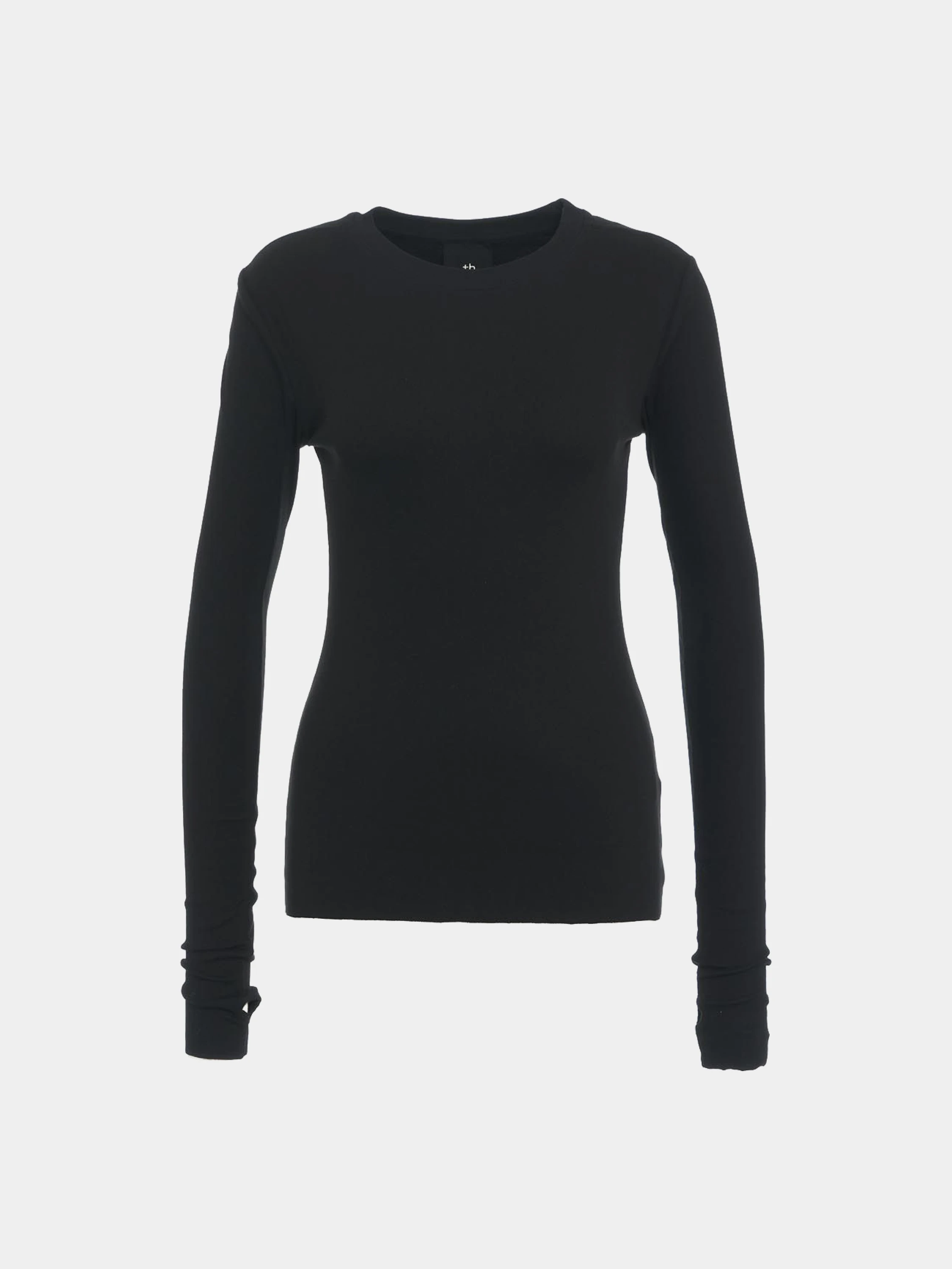 Женский лонгслив thom/krom W TS 518 Black