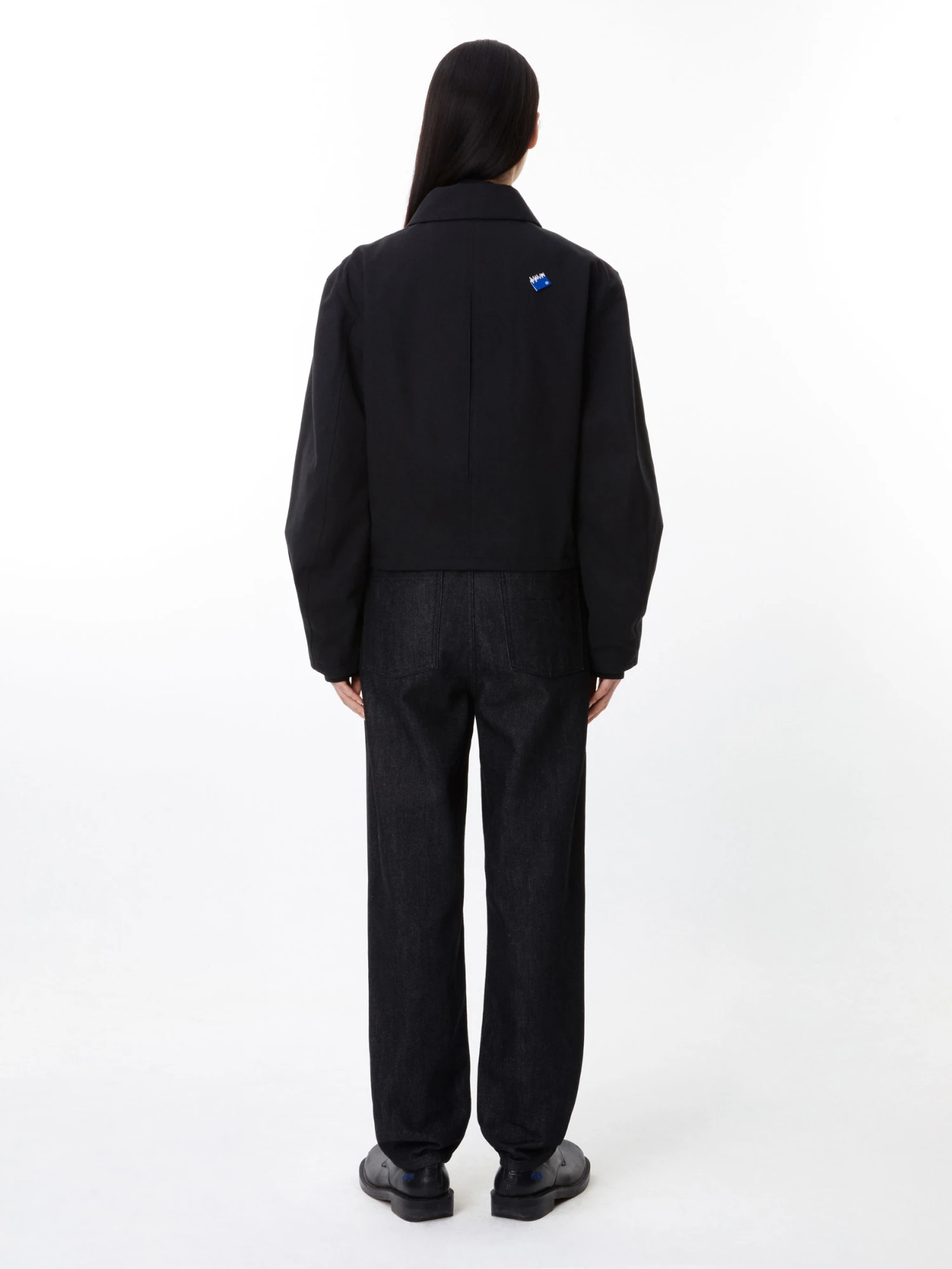 Овершот ADERERROR Sig; BL Tag Jacket 01 Black