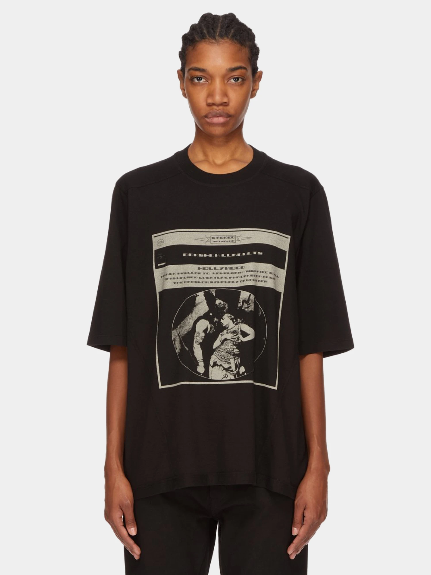 Футболка RICK OWENS DRKSHDW Walrus Black/Pearl