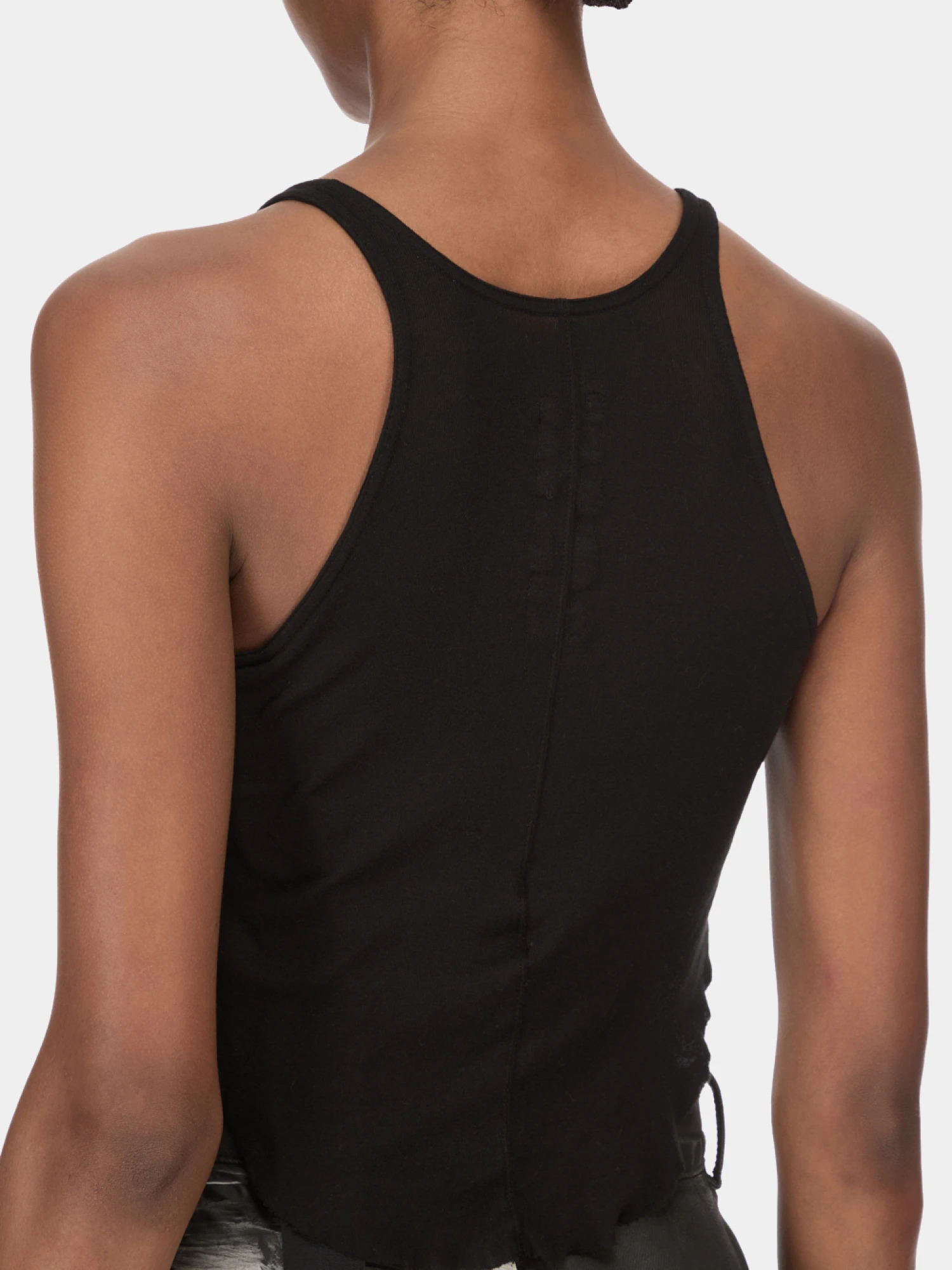Женский топ RICK OWENS DRKSHDW Temple Basic Cropped Black