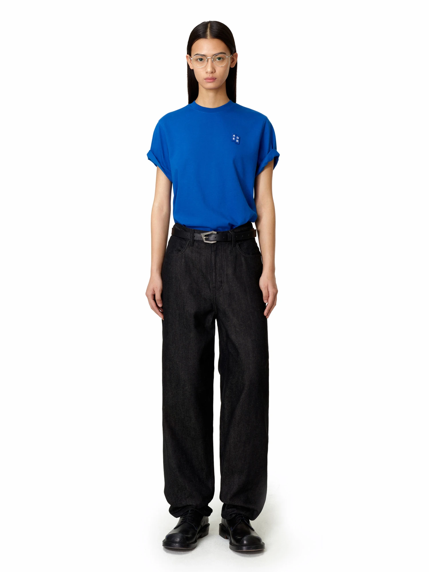 Футболка ADERERROR Sig; BL Tag T-Shirt 01 Blue