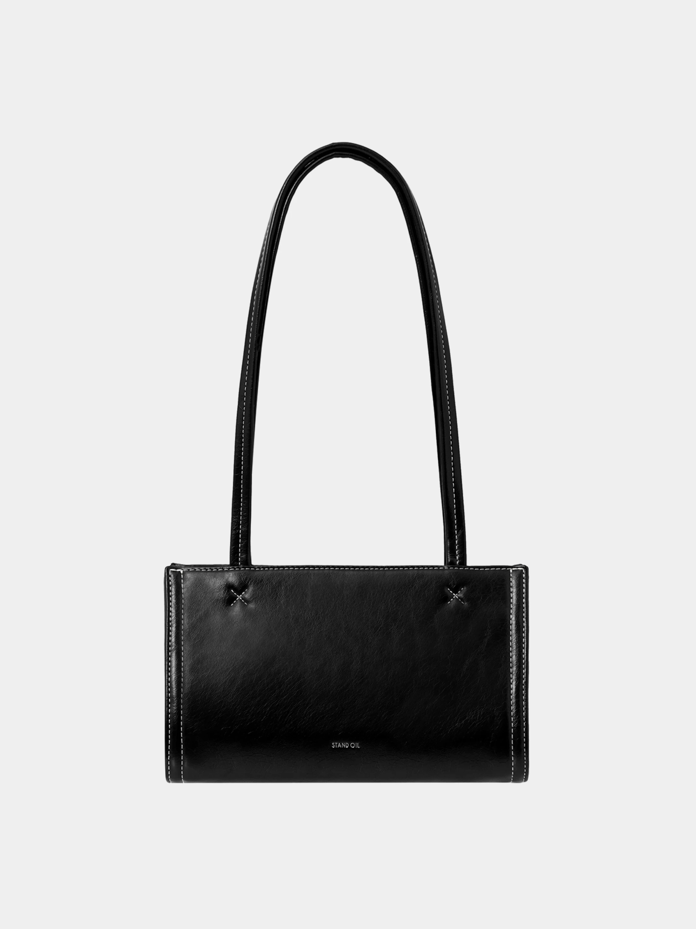 Женская сумка STAND OIL Oblong Tiny Stitch Black