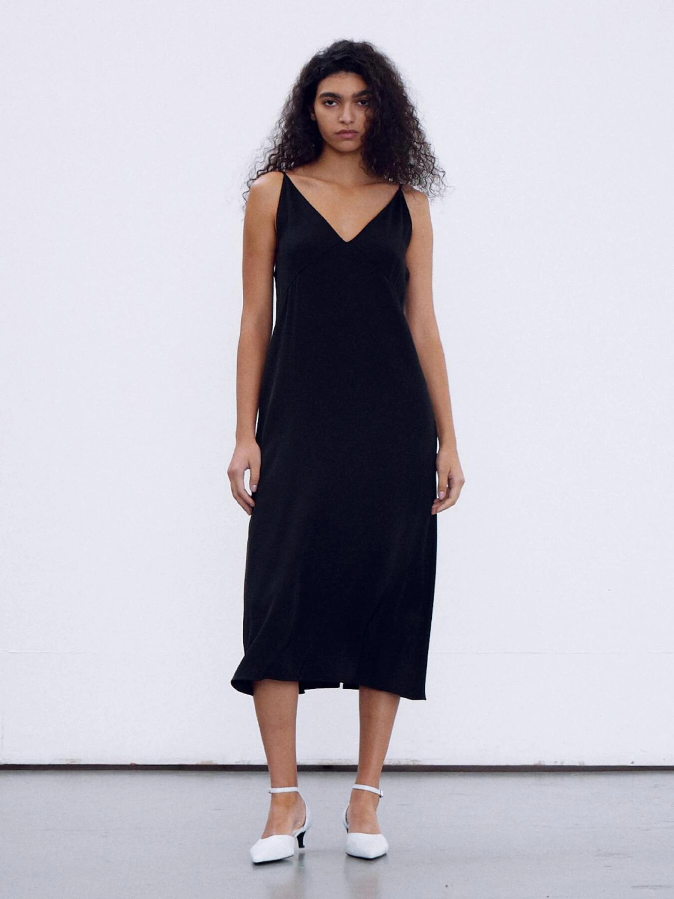 Женское платье Recto Petra Strap Detail Dress Black