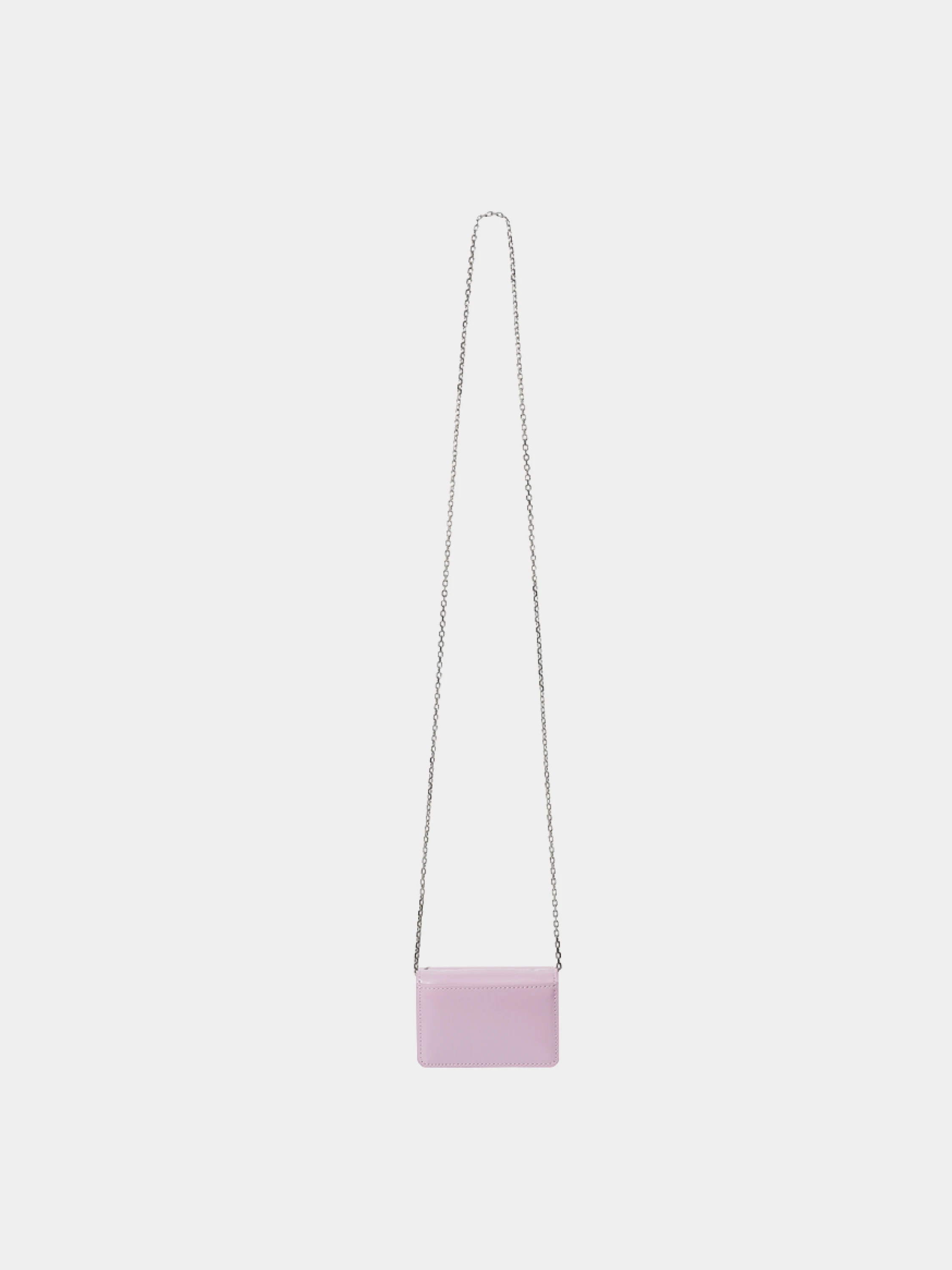 Женская сумка STAND OIL Chubby Wallet Glossy Vintage Pink