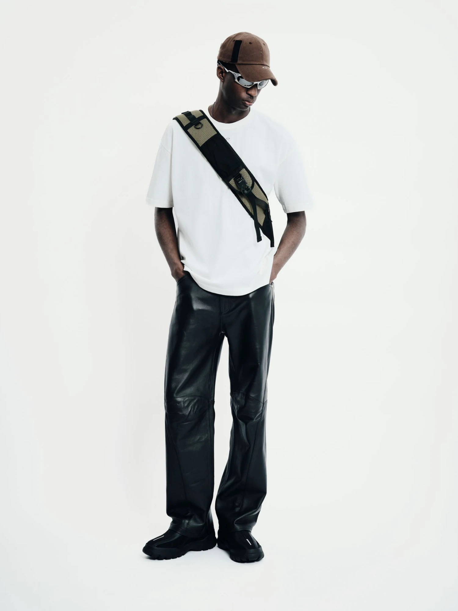 Кепка PIET x OAKLEY Nano Logo Studded Dark Brown