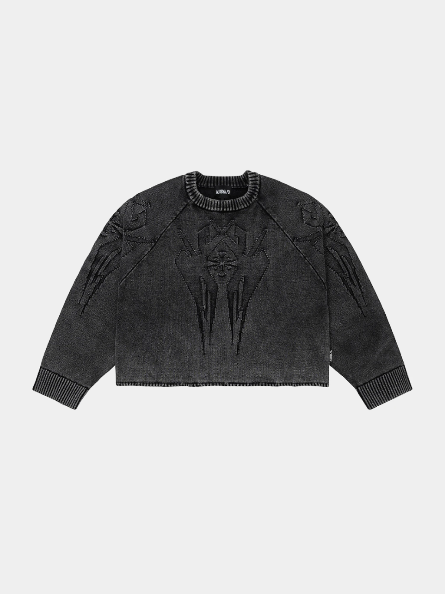 Свитер AJOBYAJO Cross Symbol Cropped Charcoal