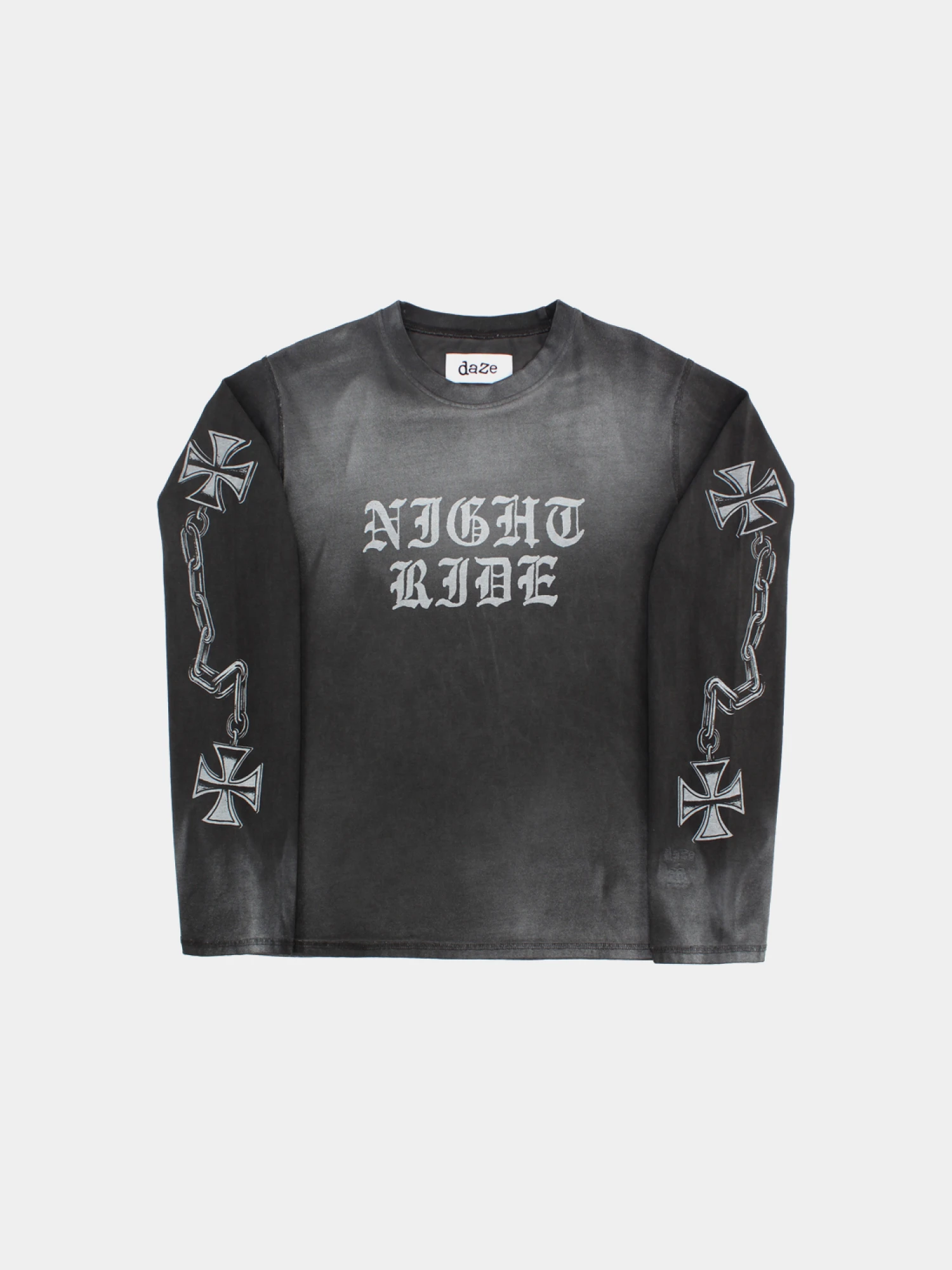 Лонгслив Daze x AA Night Ride Grey
