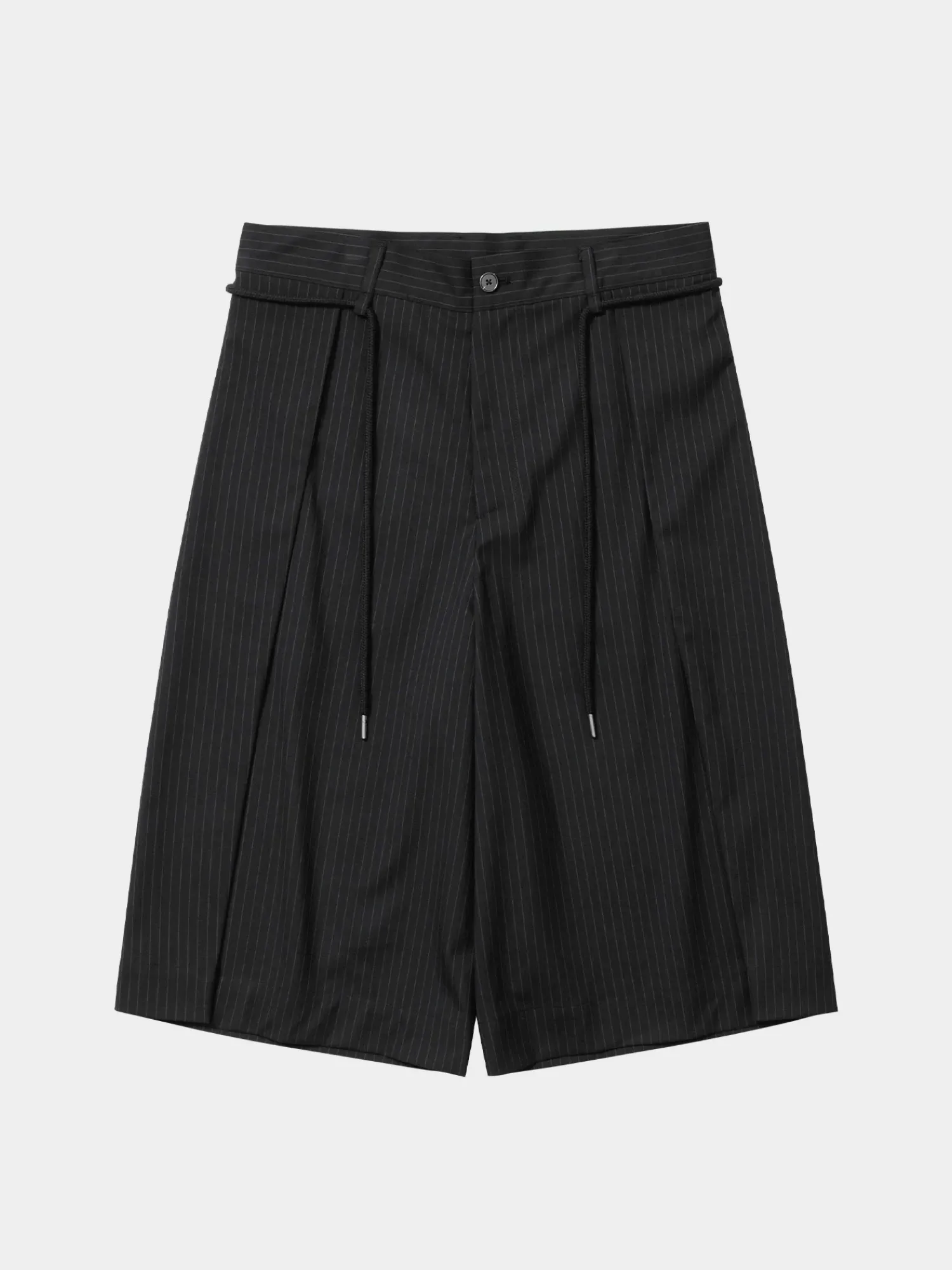 Шорты AJOBYAJO One Tuck Stripe Bermuda Black