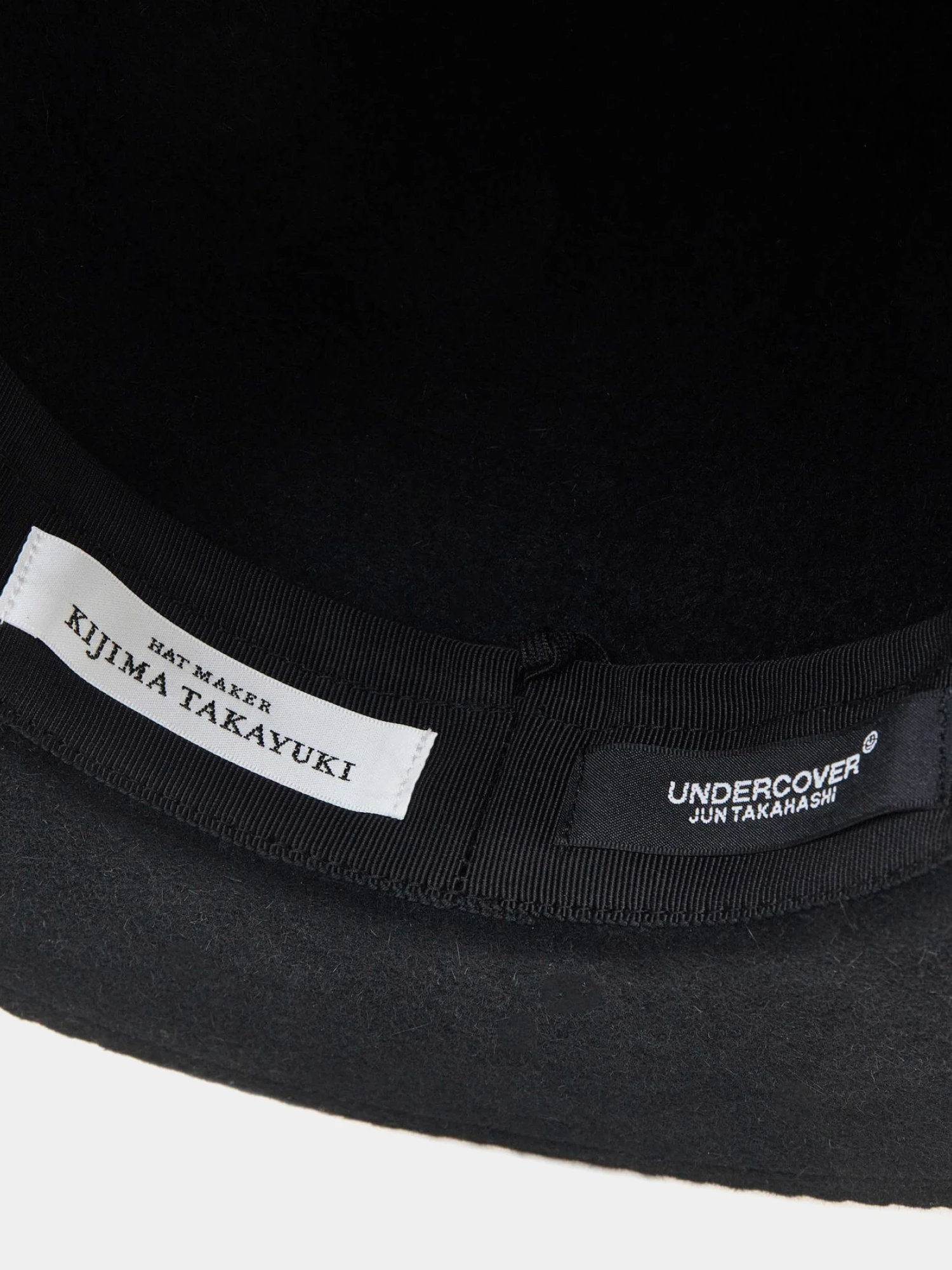 Шляпа UNDERCOVER х KIJIMA TAKAYUKI Bowler Black