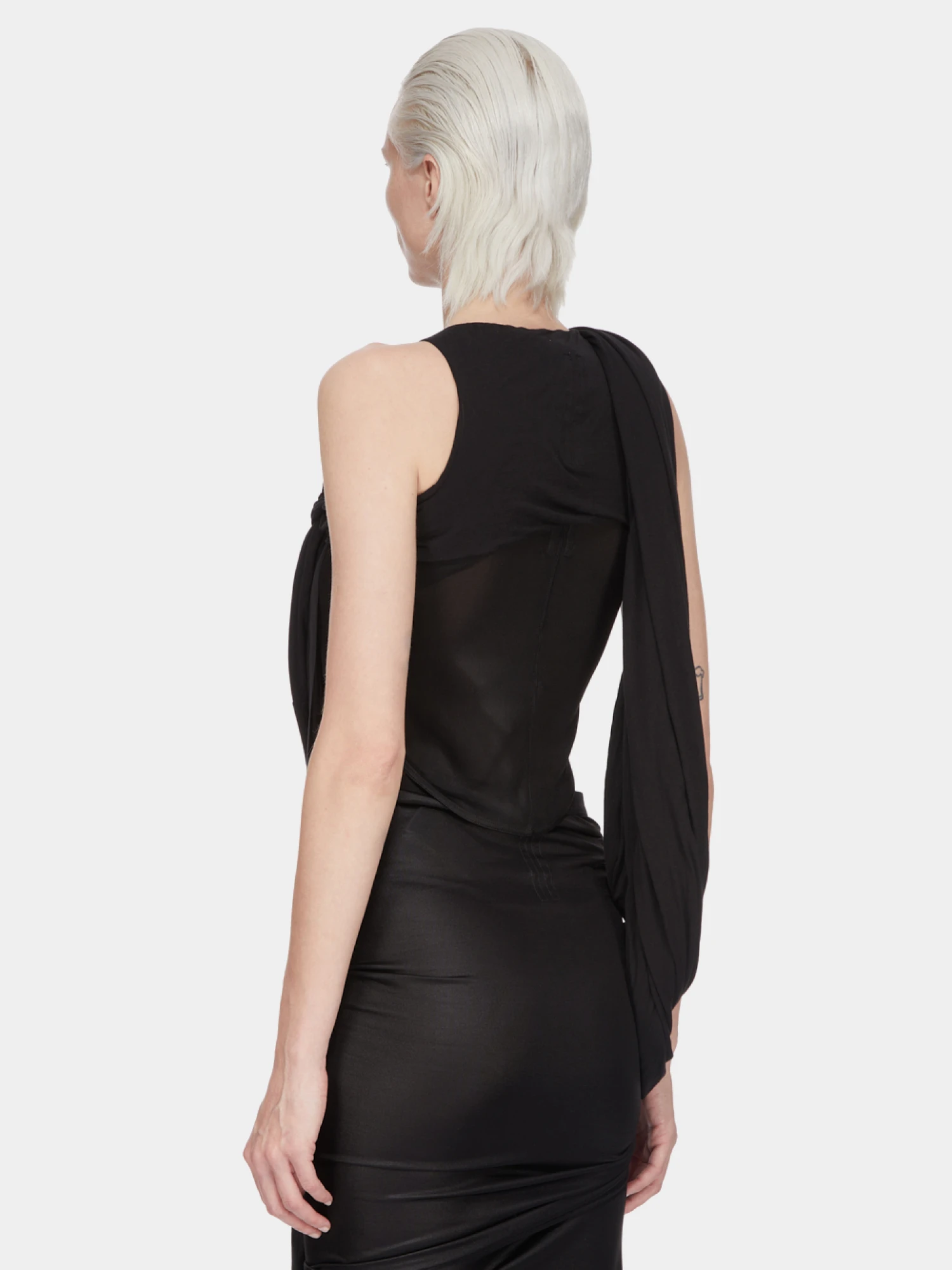 Женский топ RICK OWENS DRKSHDW Harness Black