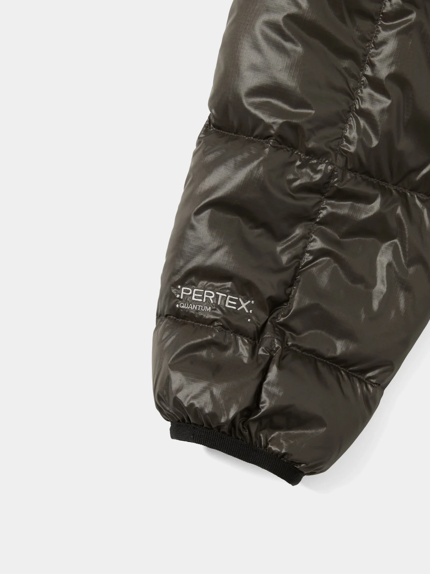 Пуховик thisisneverthat Pertex Light Down Brown Black