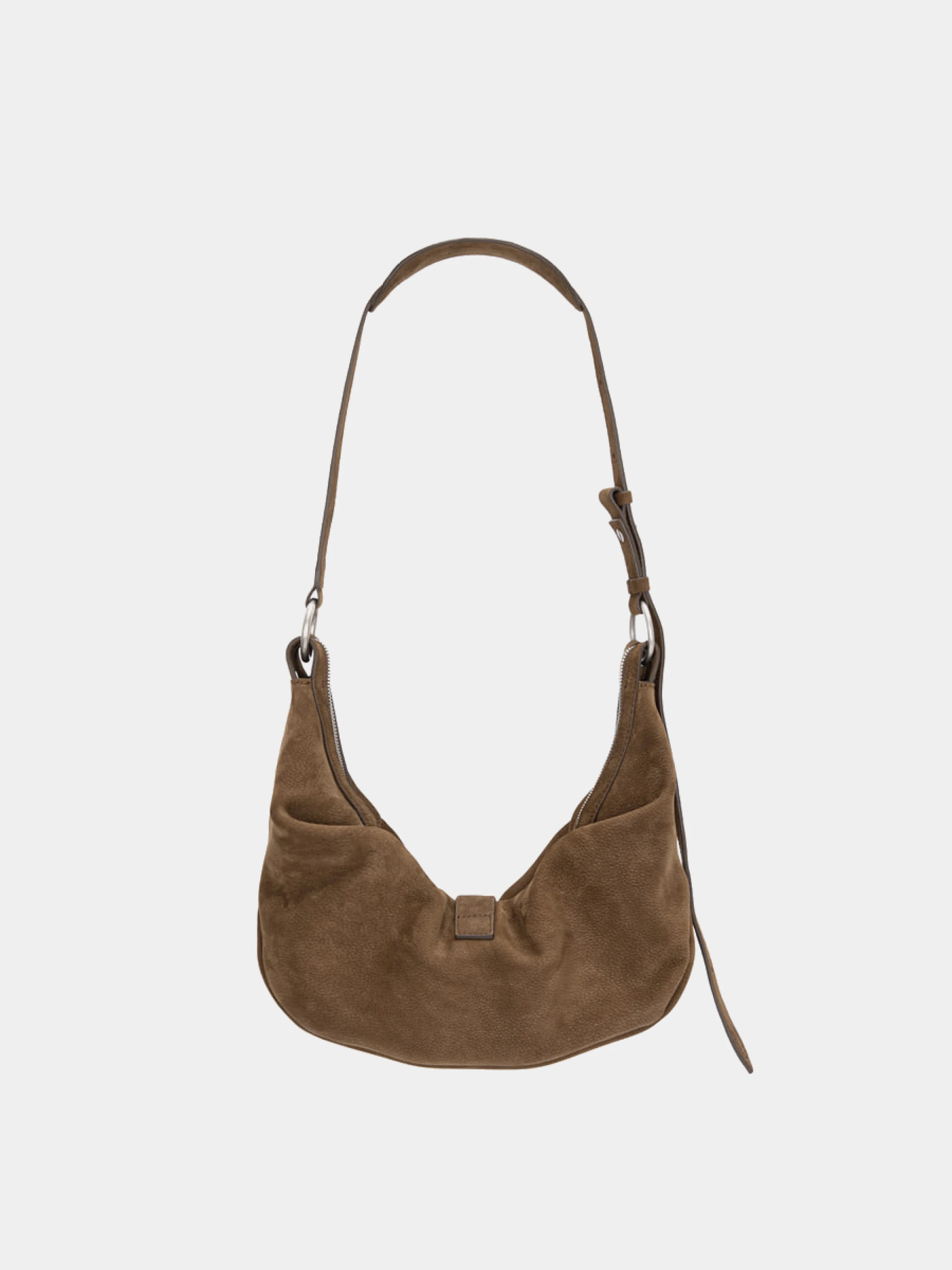 Сумка MARGESHERWOOD Belted Hobo Medium Chestnut Nubuck