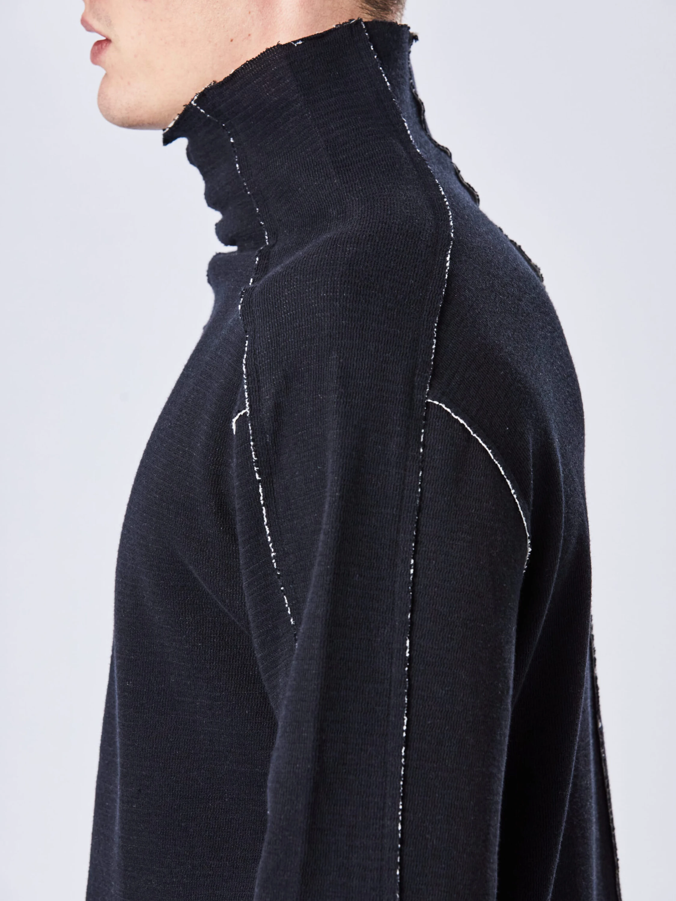 Лонгслив thom/krom M TS 742 Black