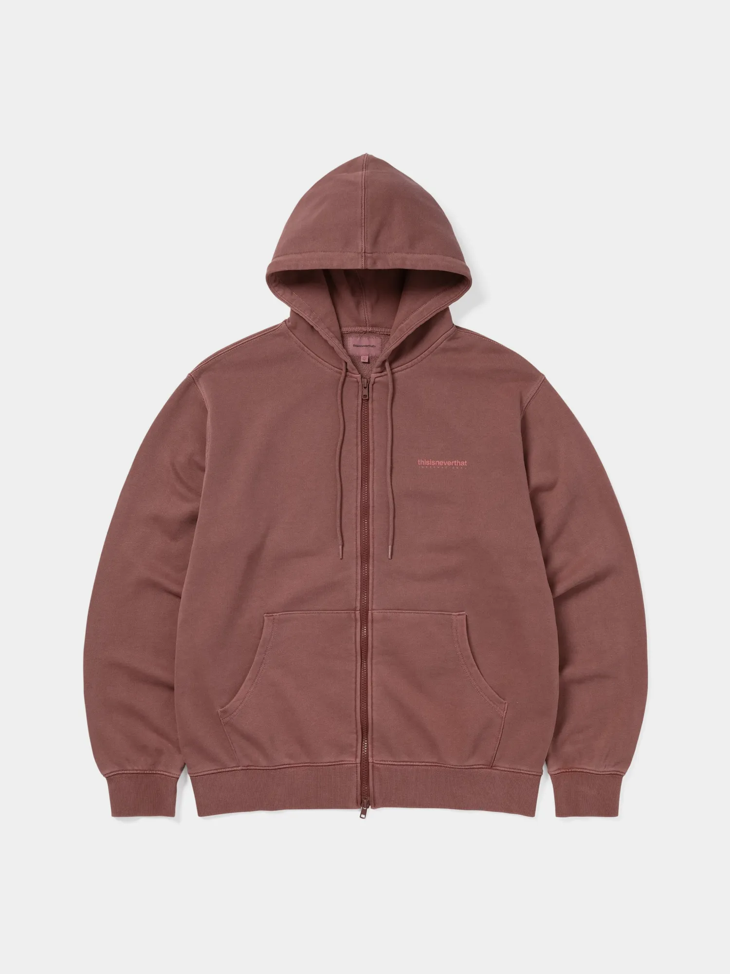 Зип-худи thisisneverthat INTL. Logo Zip Up Dried Rose