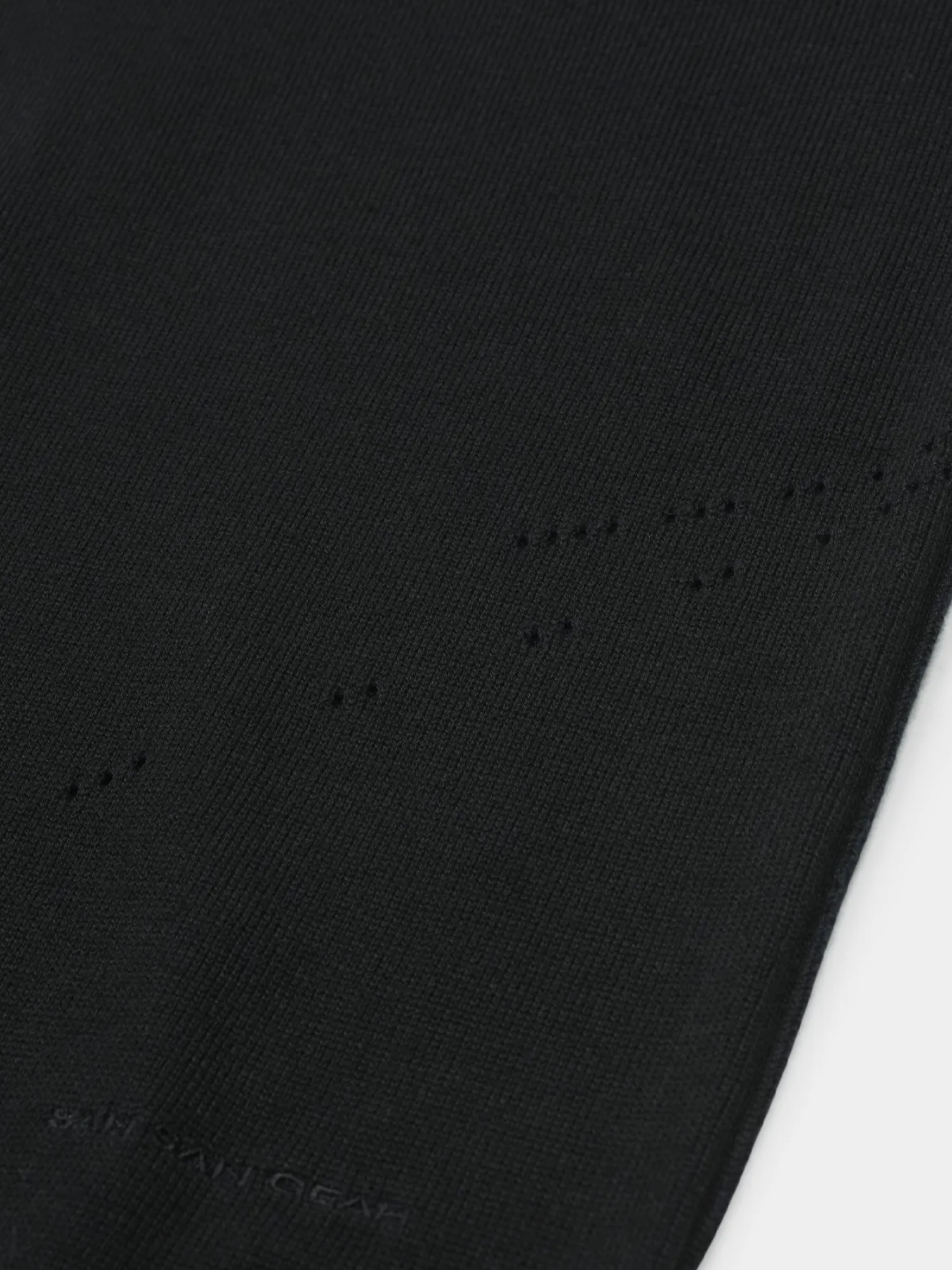 Джемпер SAN SAN GEAR Scale Rib Black
