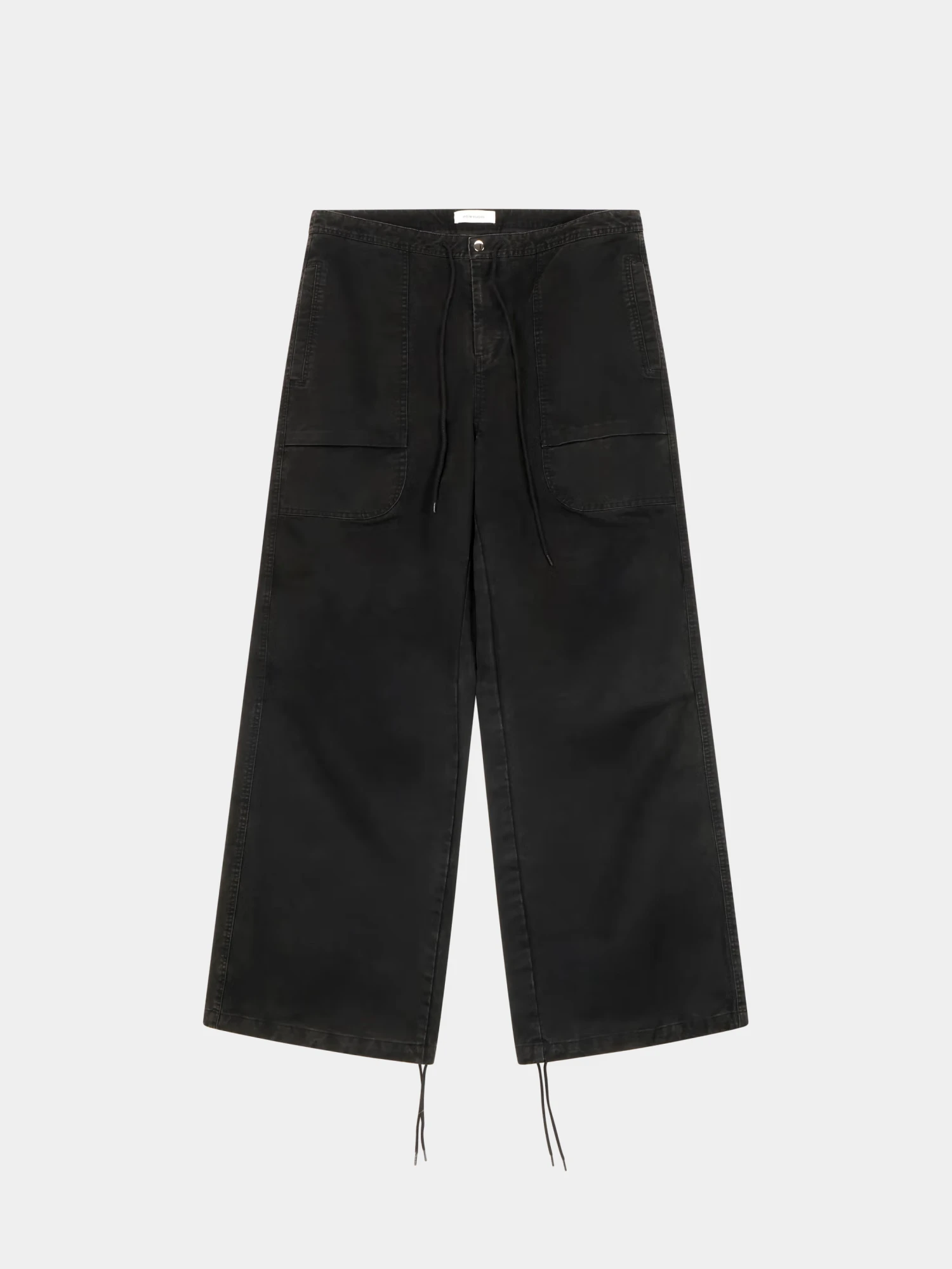 Брюки entire studios Barren Cargo Washed Black