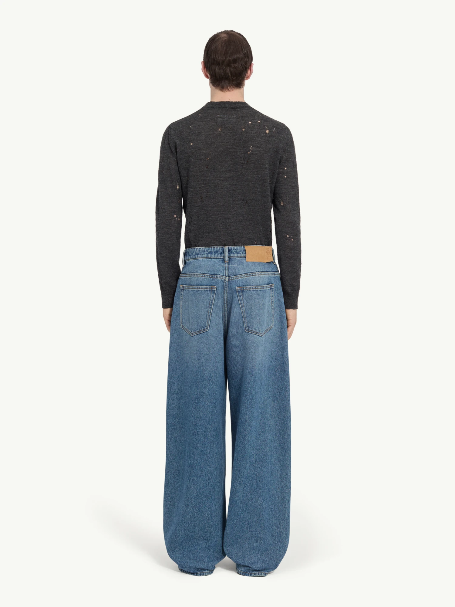 Джинсы MM6 Maison Margiela 5 Pocket Meduim Blue