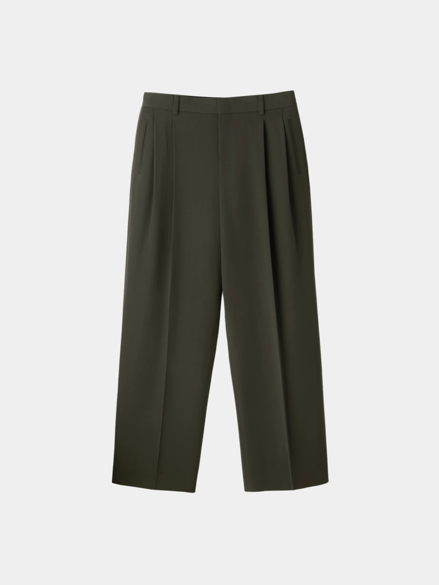 Брюки Recto Styrene Tuck Charcoal Grey