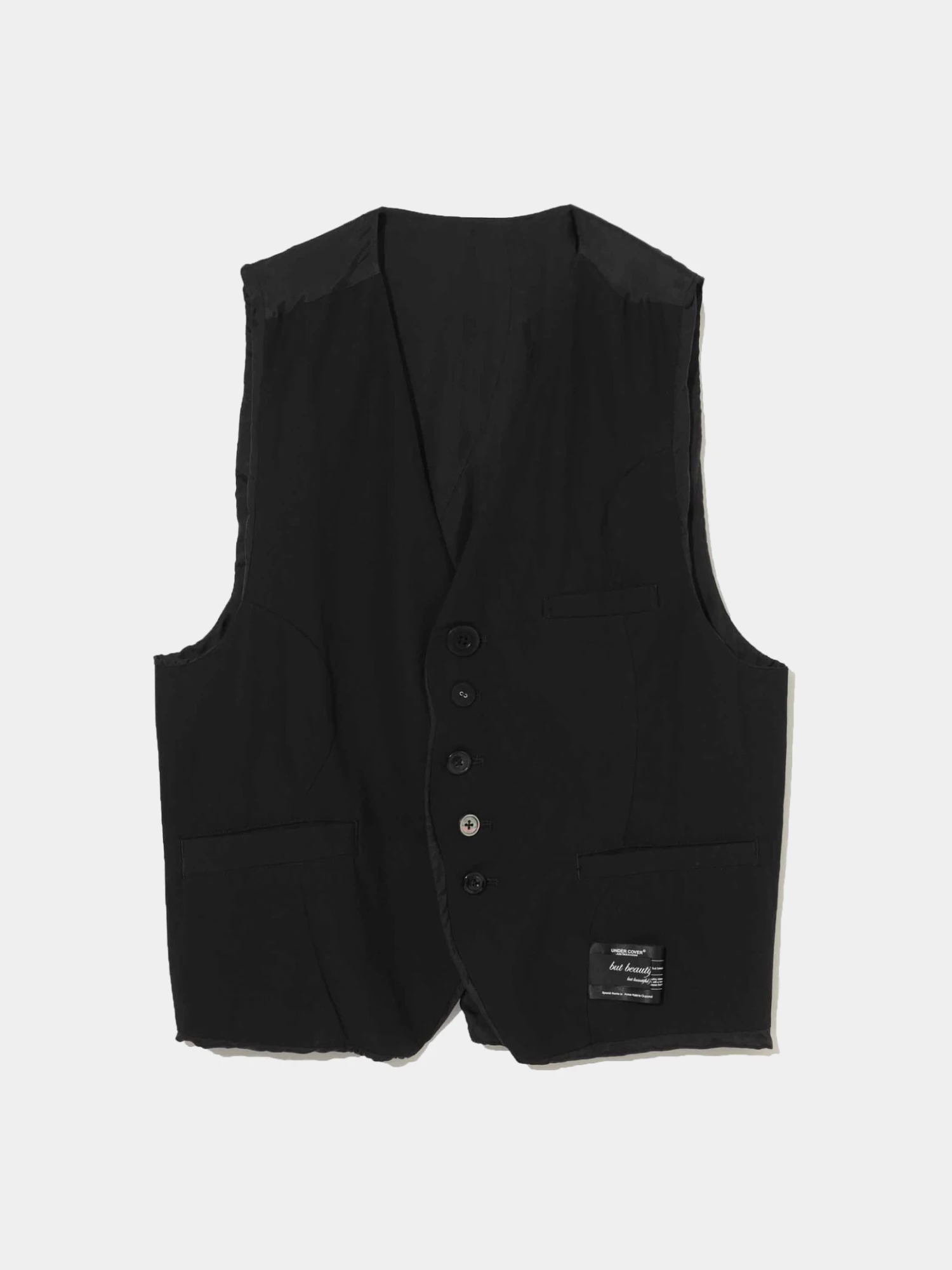 Жилет UNDERCOVER Front Welt Pockets Black
