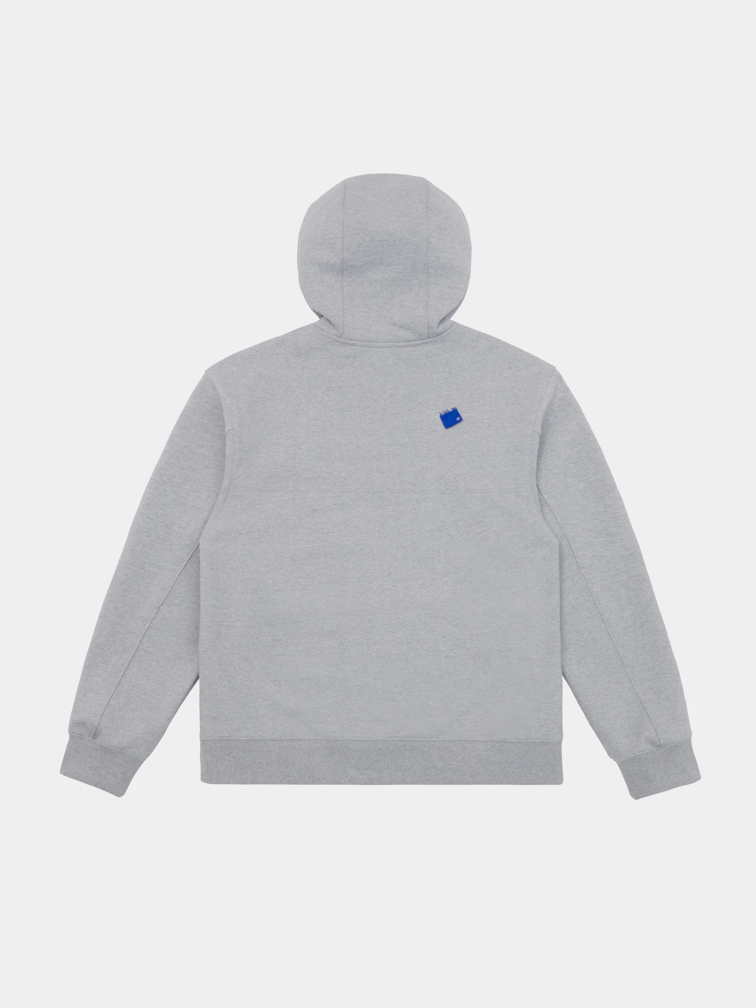 Зип-худи ADERERROR Sig; BL Tag 01 Grey