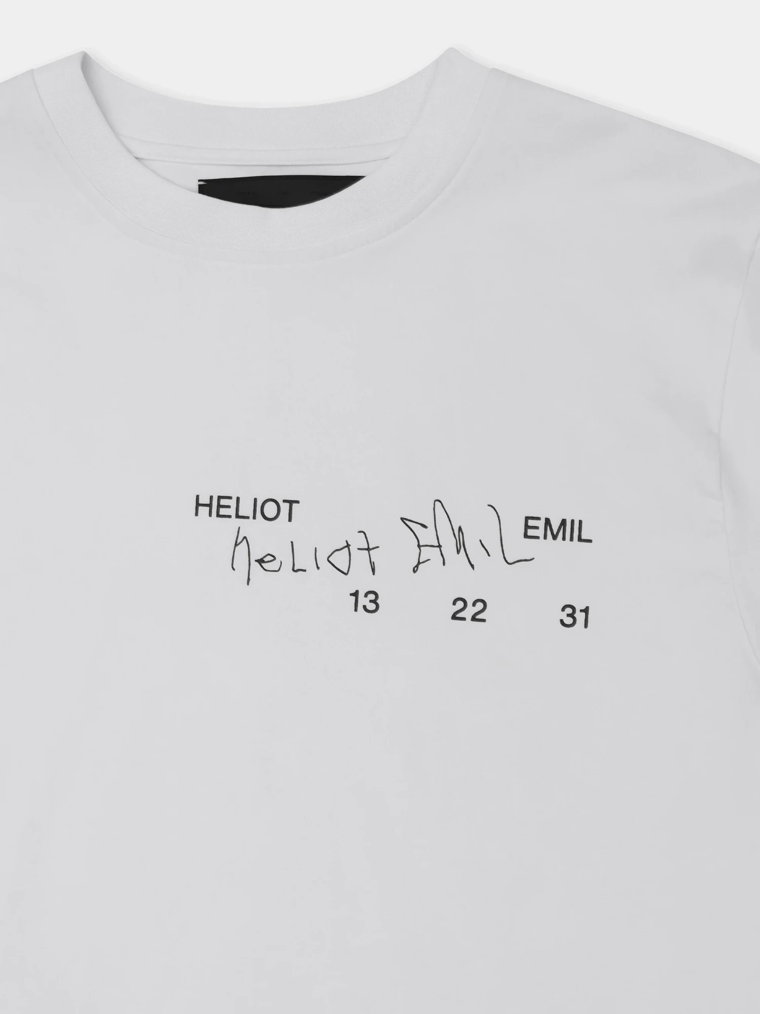 Футболка HELIOT EMIL Fulgens T-Shirt White