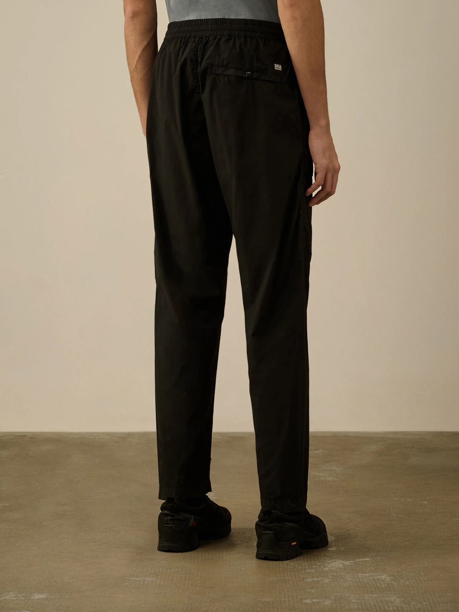 Брюки C.P. Company 50 Fili Stretch Loose Cargo Black