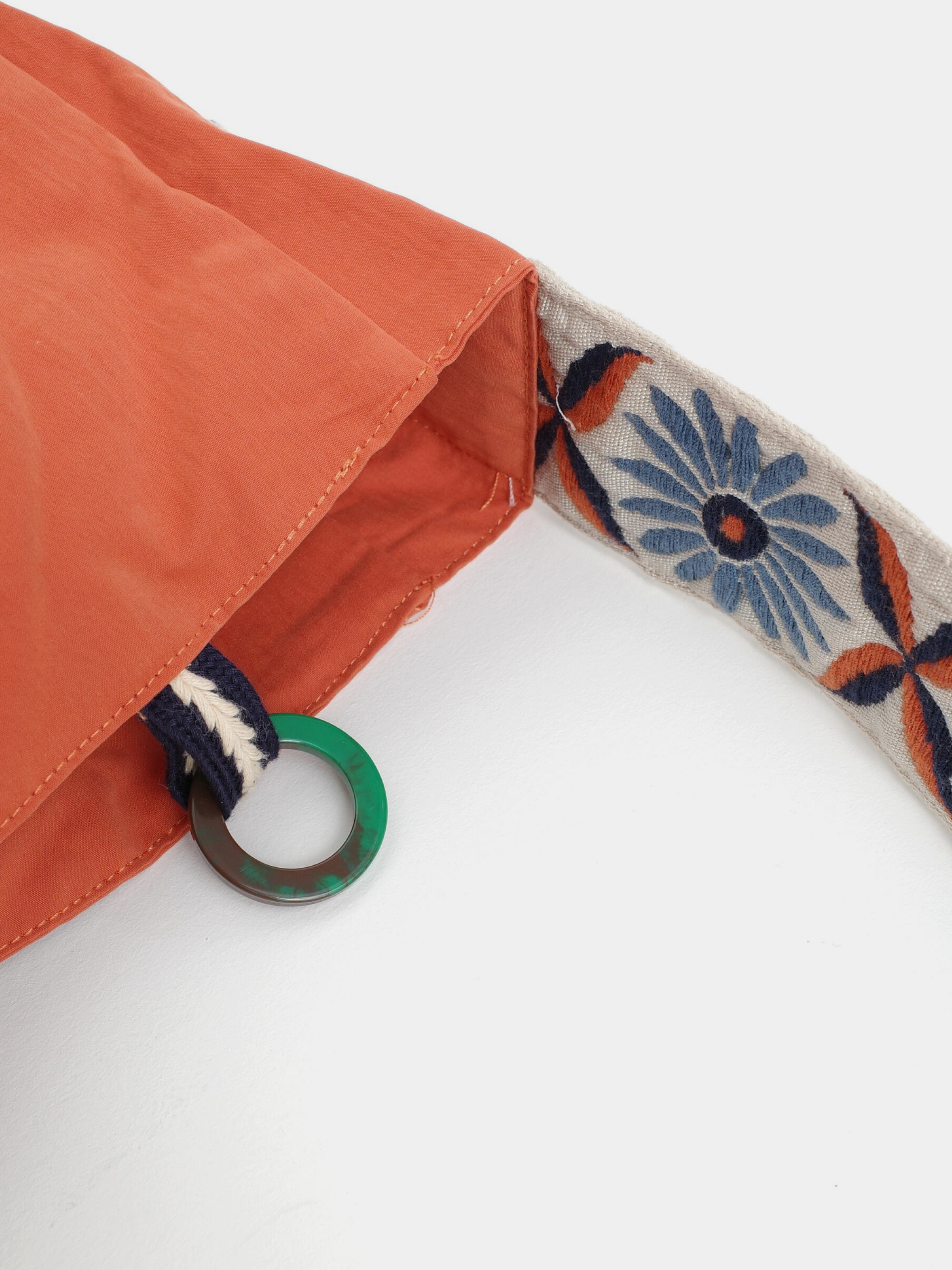 Тоут Jungles Jungles Flowers Nylon Tote Bag Orange