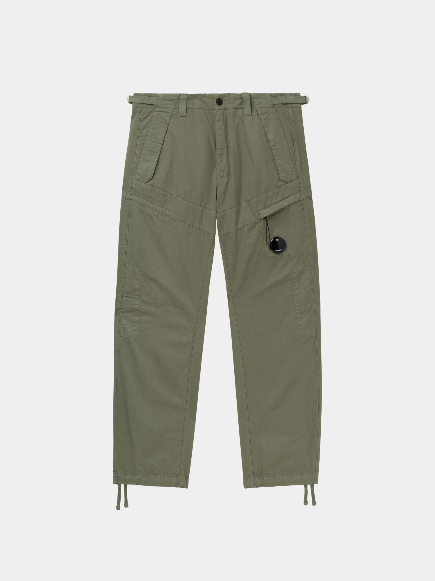 Брюки C.P. Company Cotton Gabardine Regular Cargo Thyme