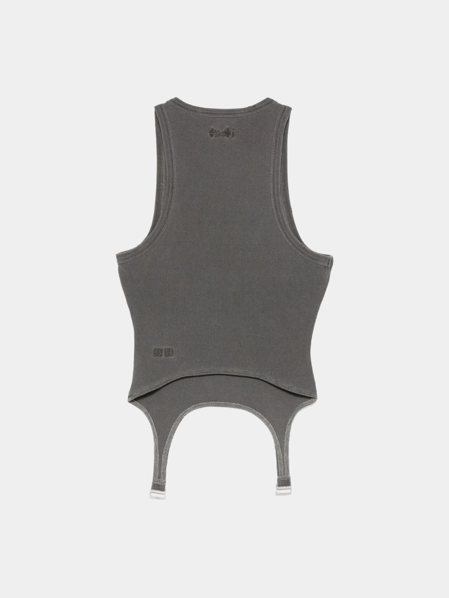 Женская майка Ksubi Origin Tank Garter Charcoal