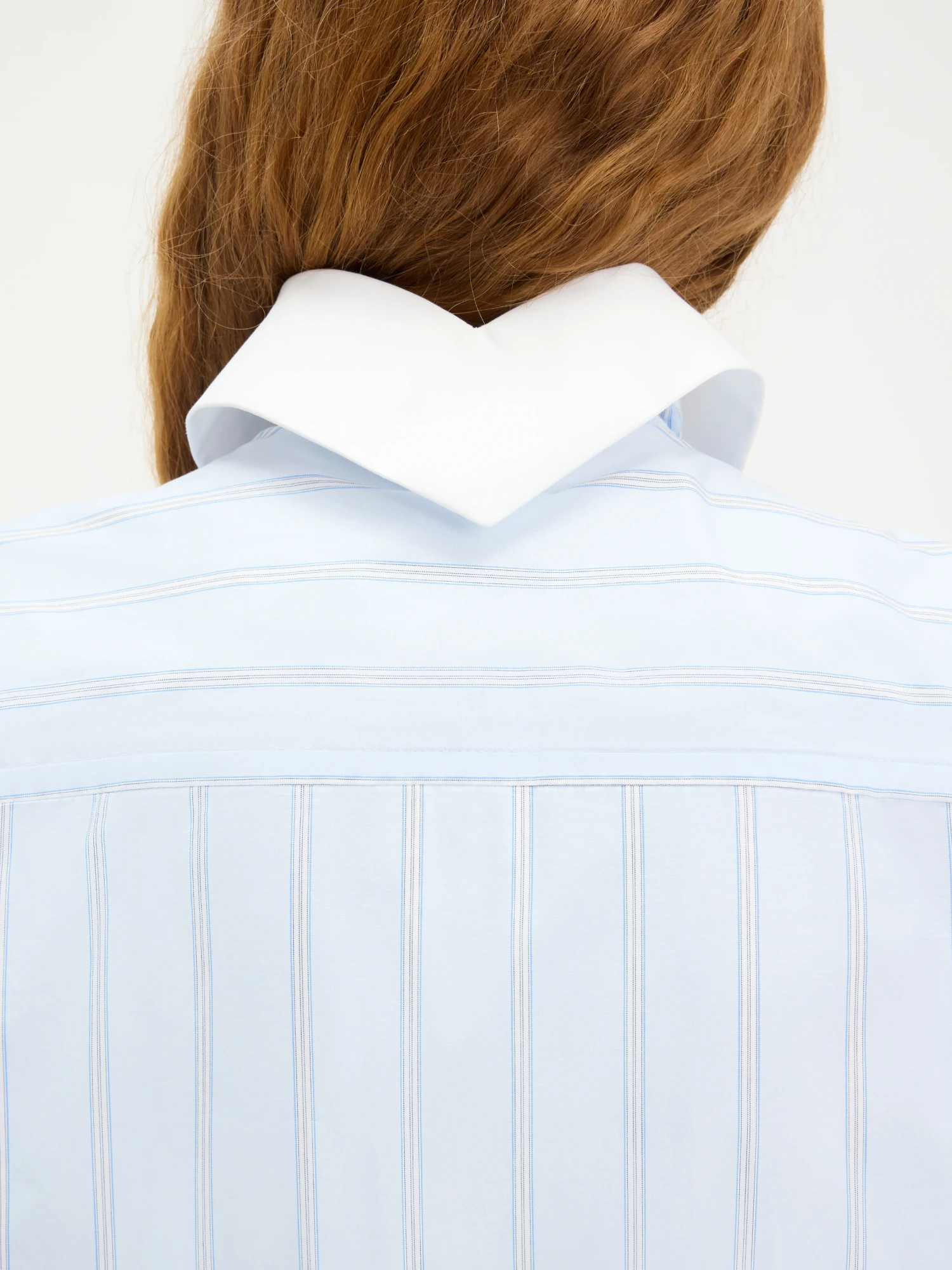Рубашка Jean Paul Gaultier New Petit Grand Shirt Lightblue/White