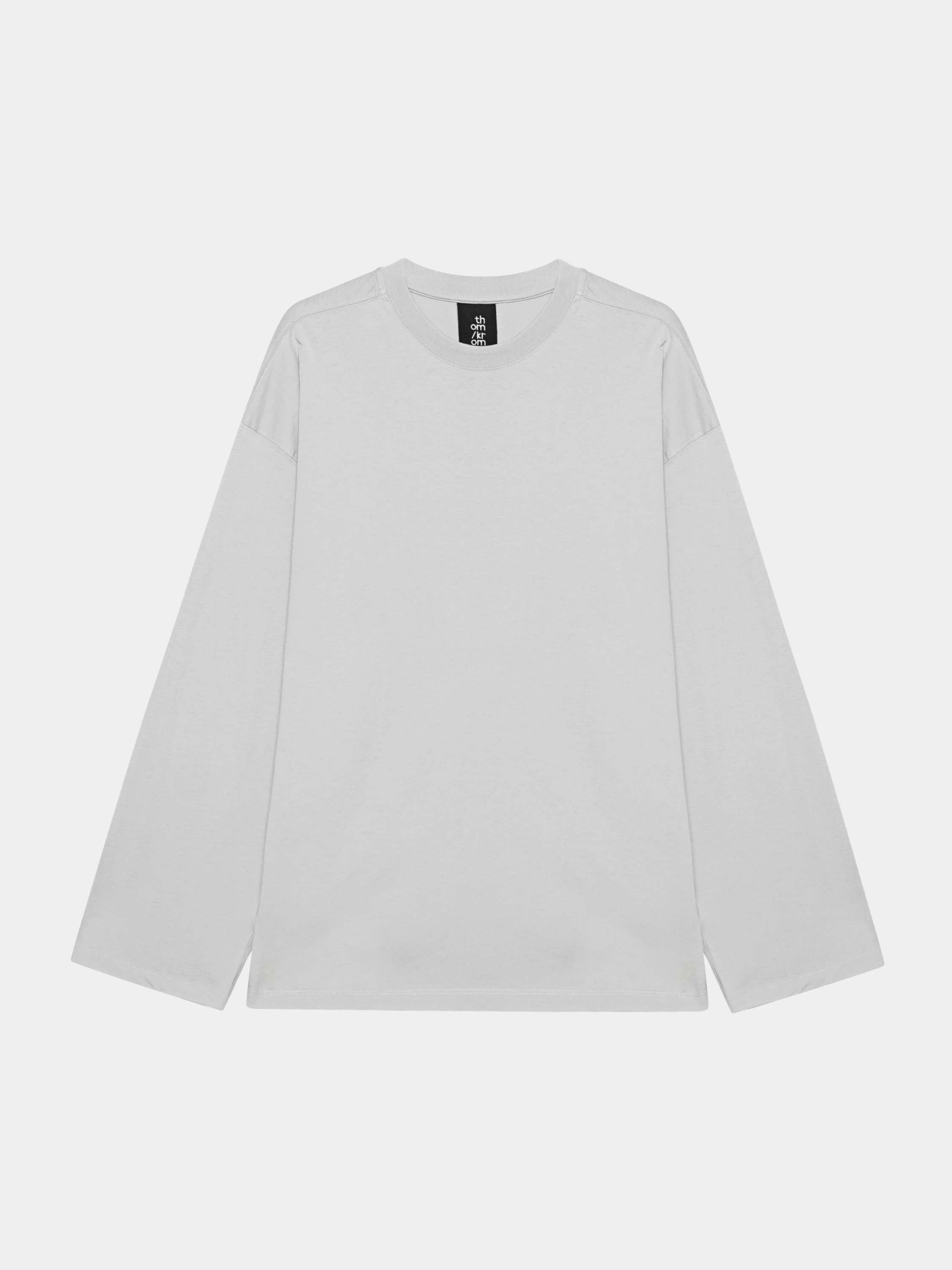 Лонгслив thom/krom M TS 773 Silver