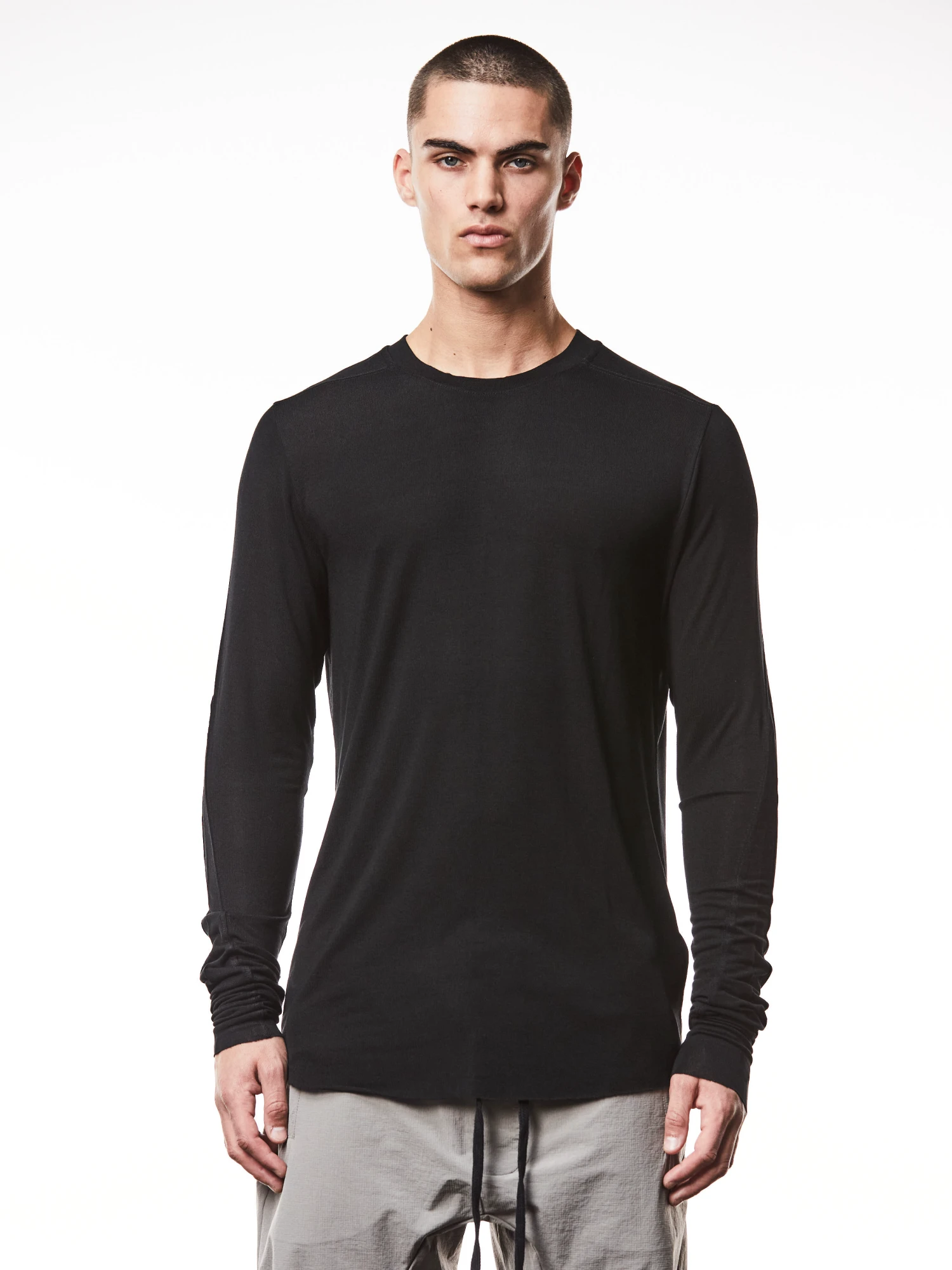 Лонгслив thom/krom M TS 861 Black
