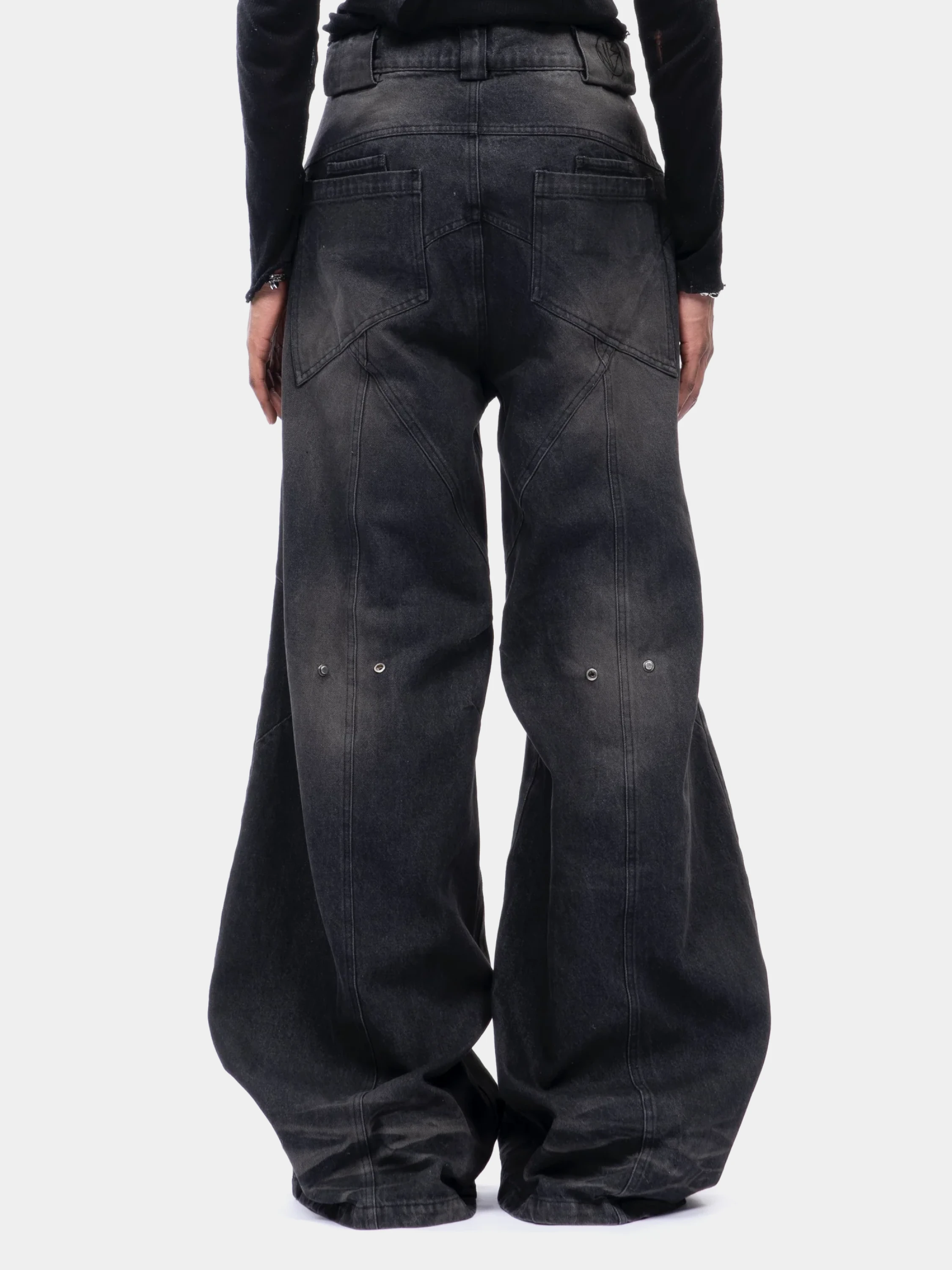 Джинсы NO/FAITH STUDIOS Sun Faded Dune Baggy Denim