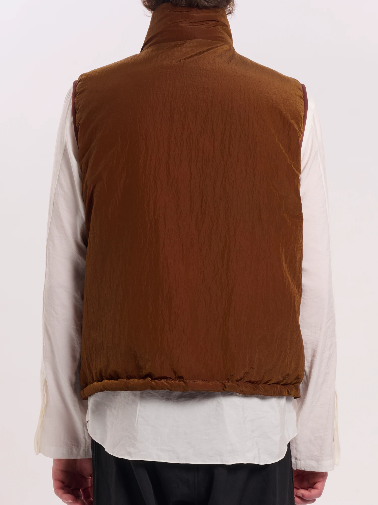 Жилет RANRA Treker Shiny Nylon Bronze Brown