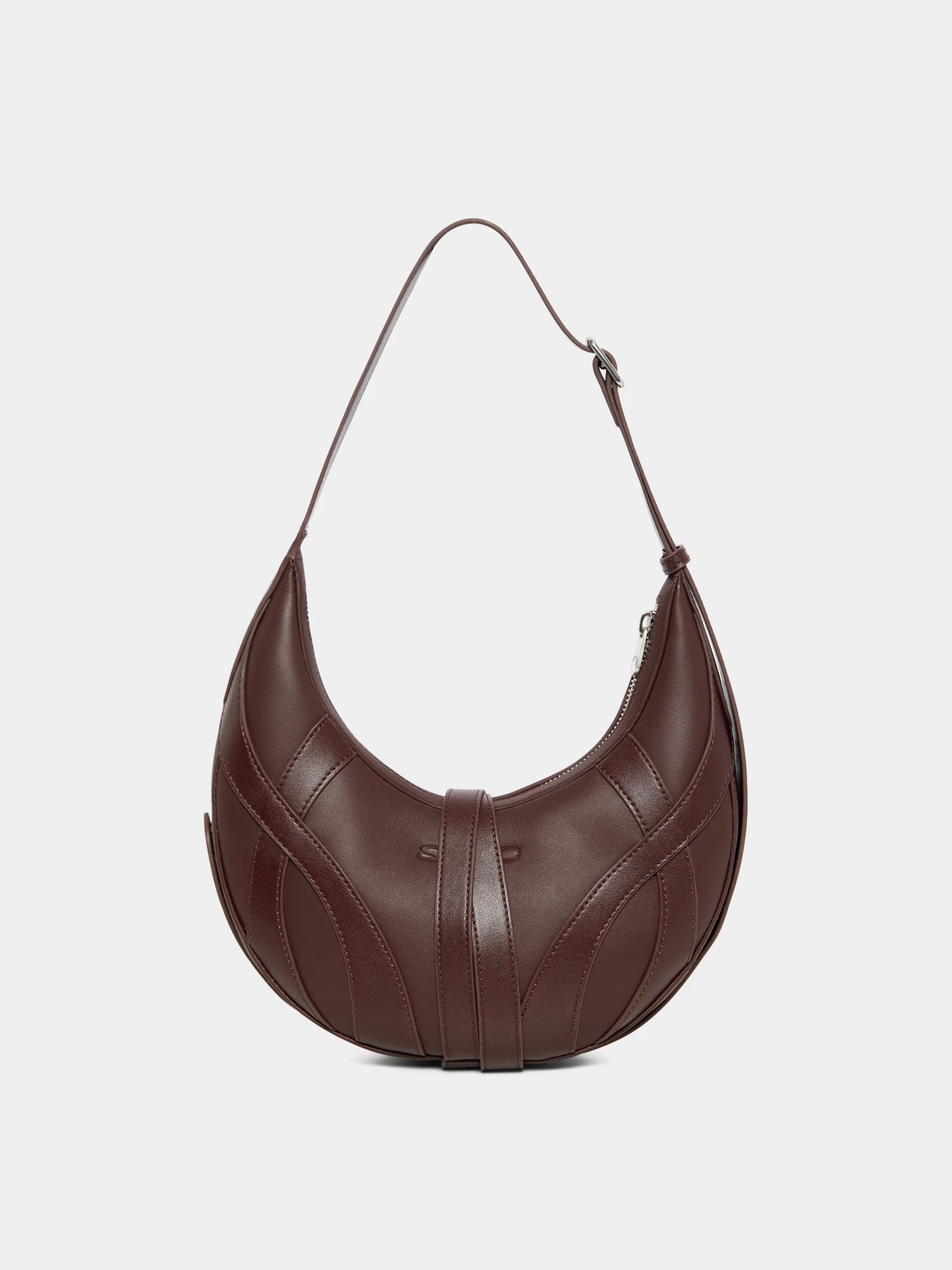 Сумка SRVC Cable Leather Bag Bordeaux