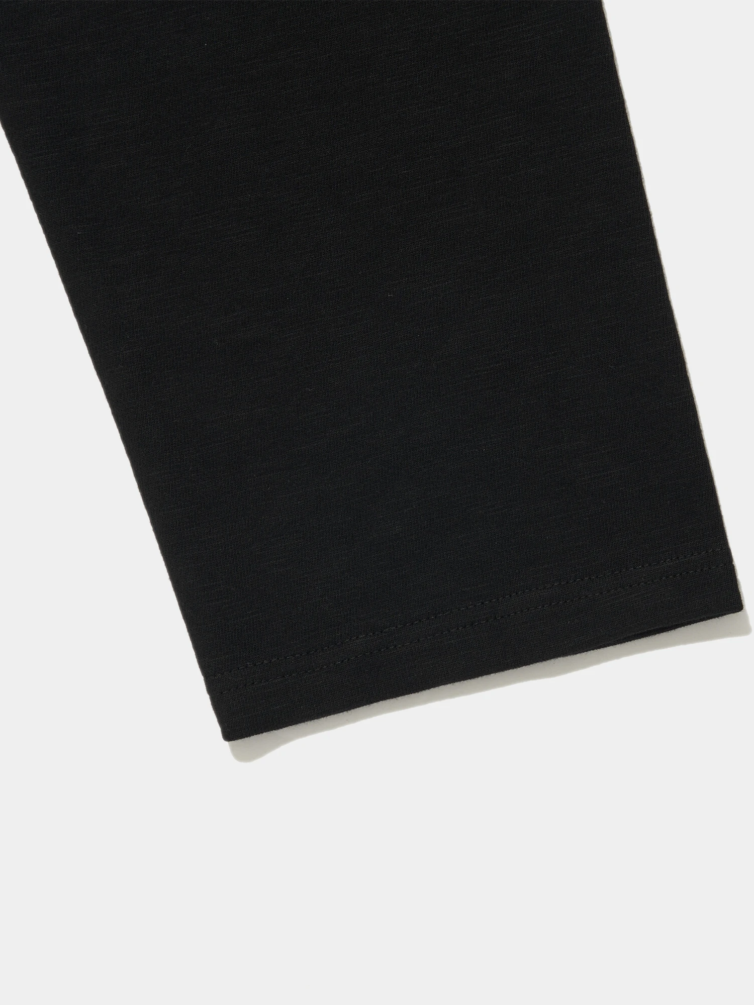 Лонгслив MERELY MADE Premium Slub Jersey Cropped Coal Black