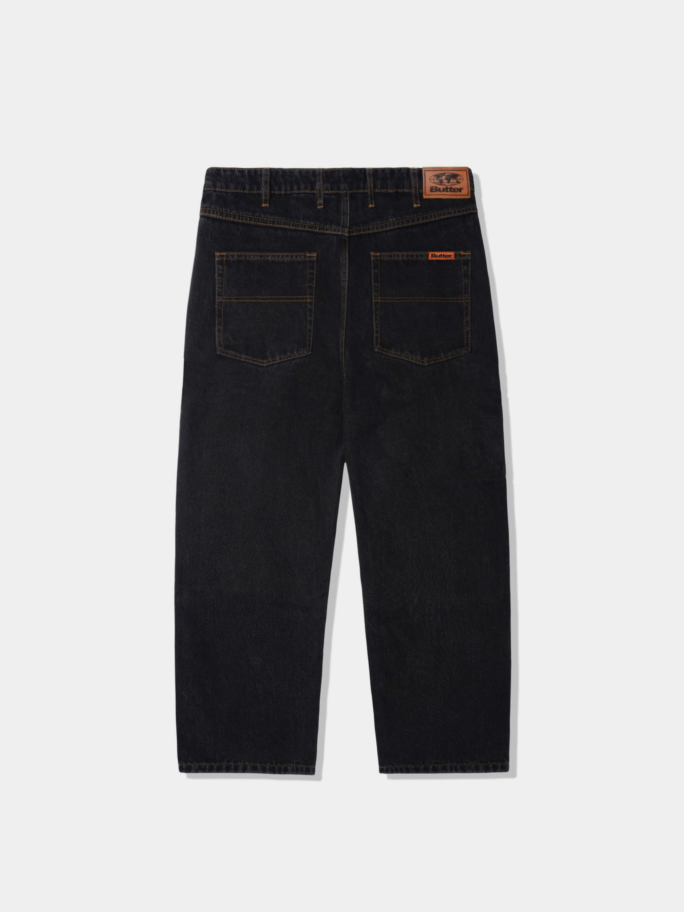 Джинсы Butter Goods Relaxed Denim Washed Black