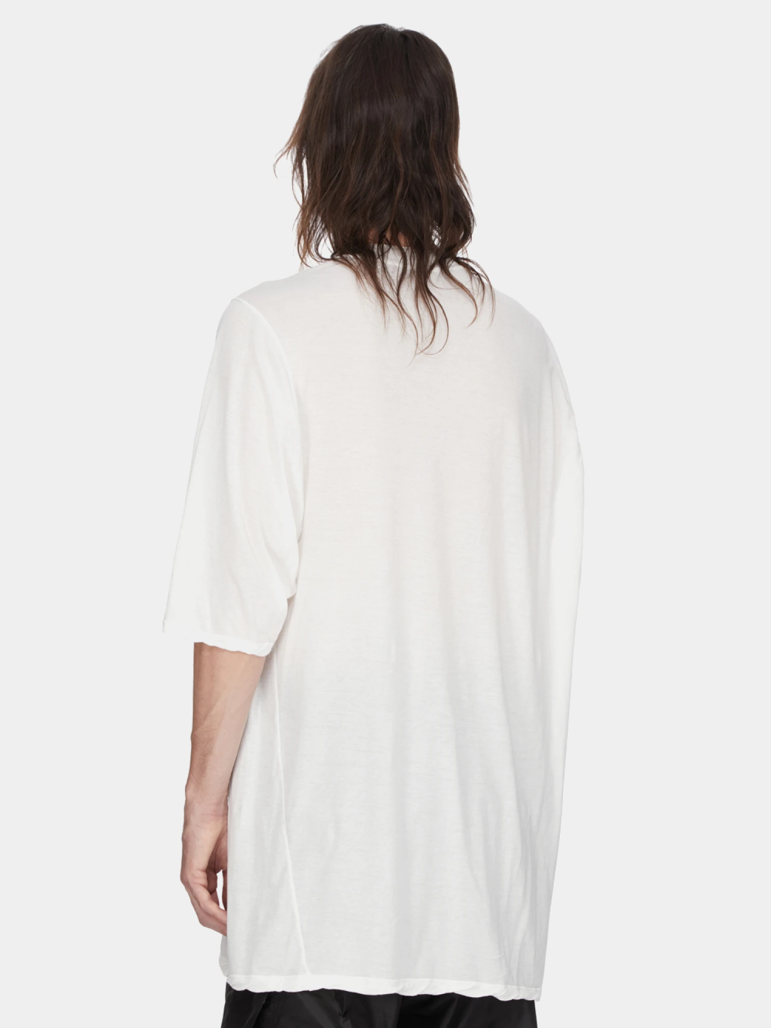Футболка Rick Owens Jumbo SS T Milk Wash/Black