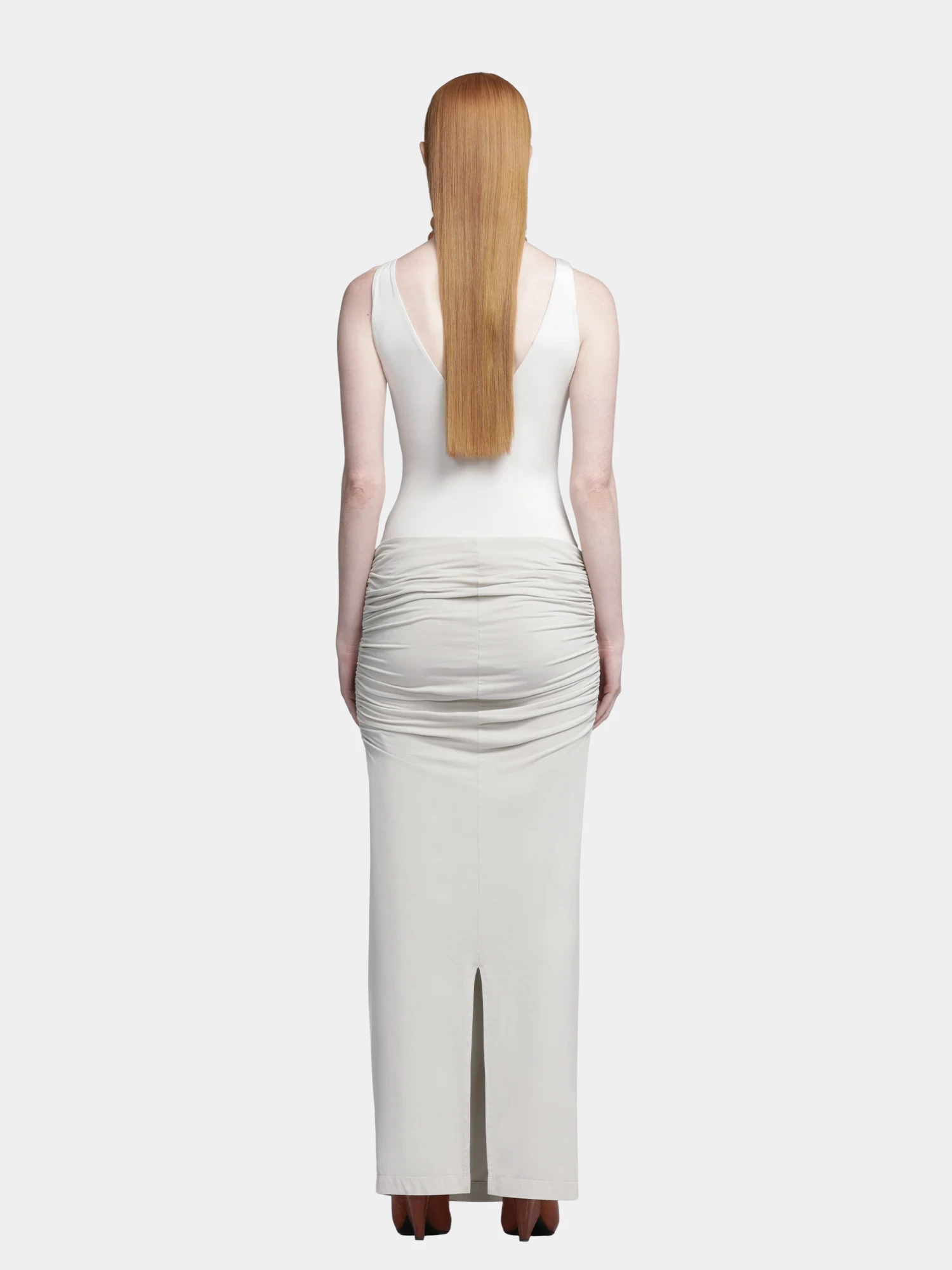 Женское боди entire studios V Bodysuit Neck Creamer