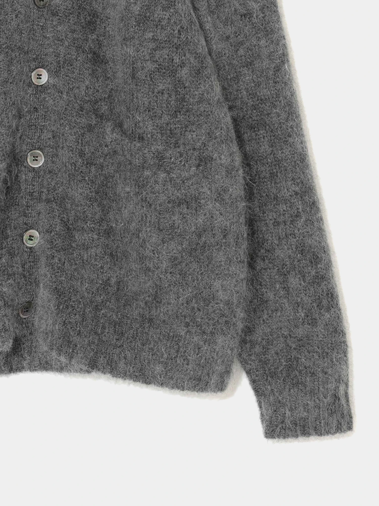 Кардиган UNDERCOVER Seam-Out Mohair Knit Charcoal