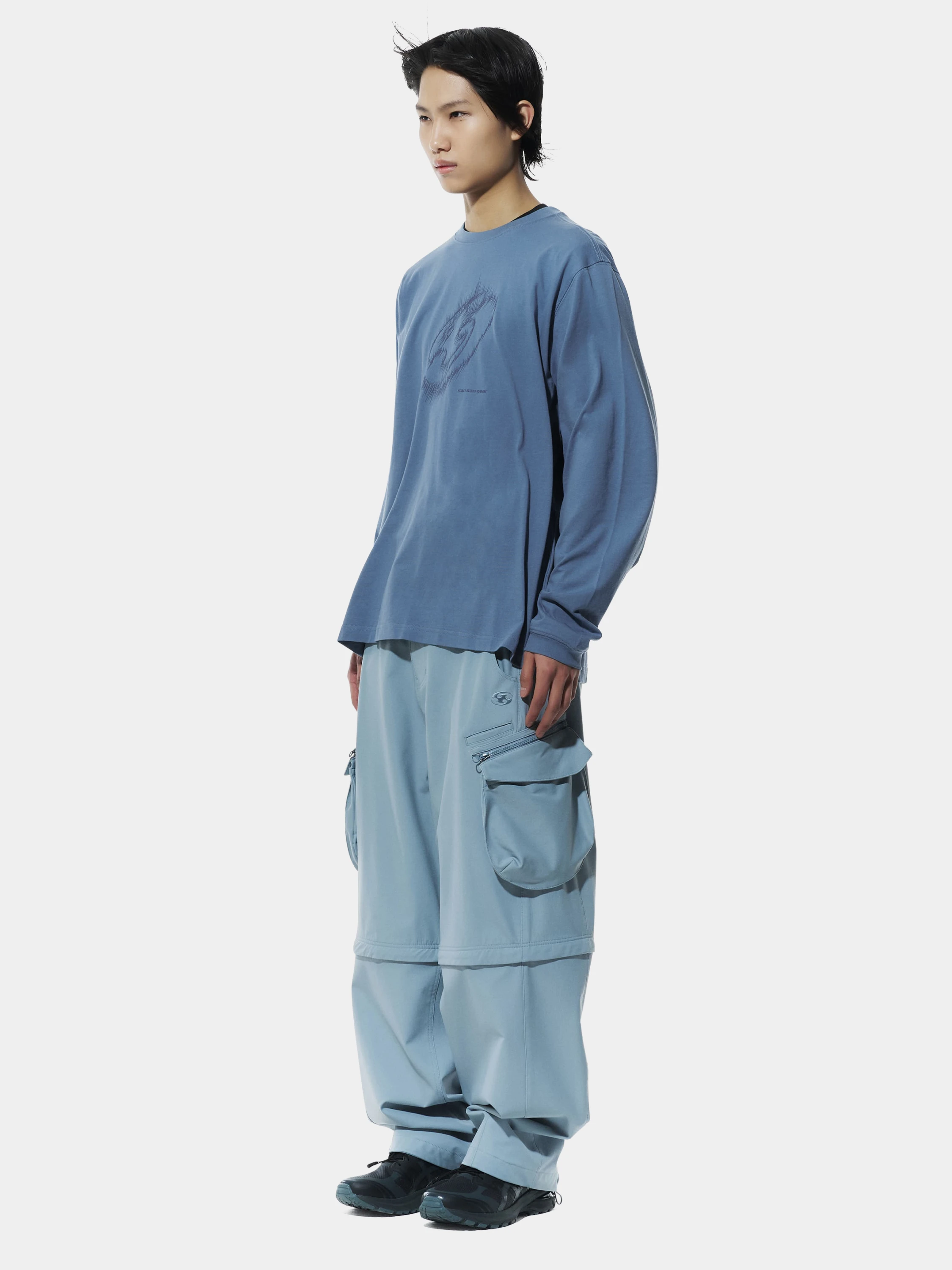 Лонгслив SAN SAN GEAR Sunset Long Sleeves Blue