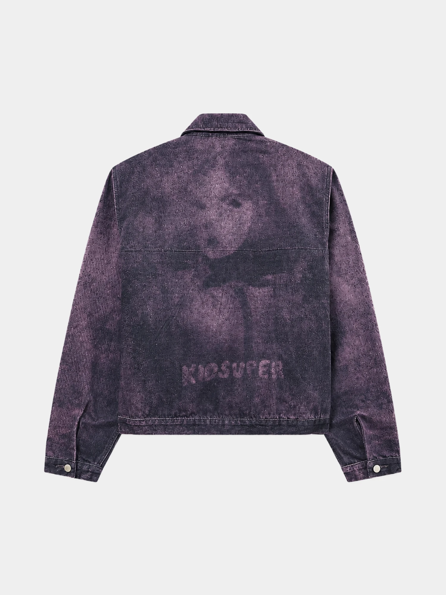 Овершот KidSuper Printed Distressed Burnt Red